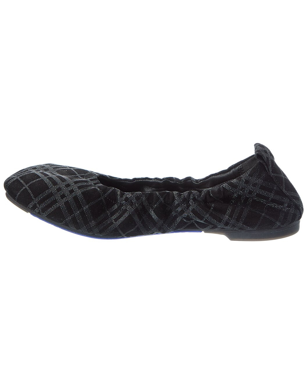 Burberry Baby Check Suede Ballerina Flat - 2