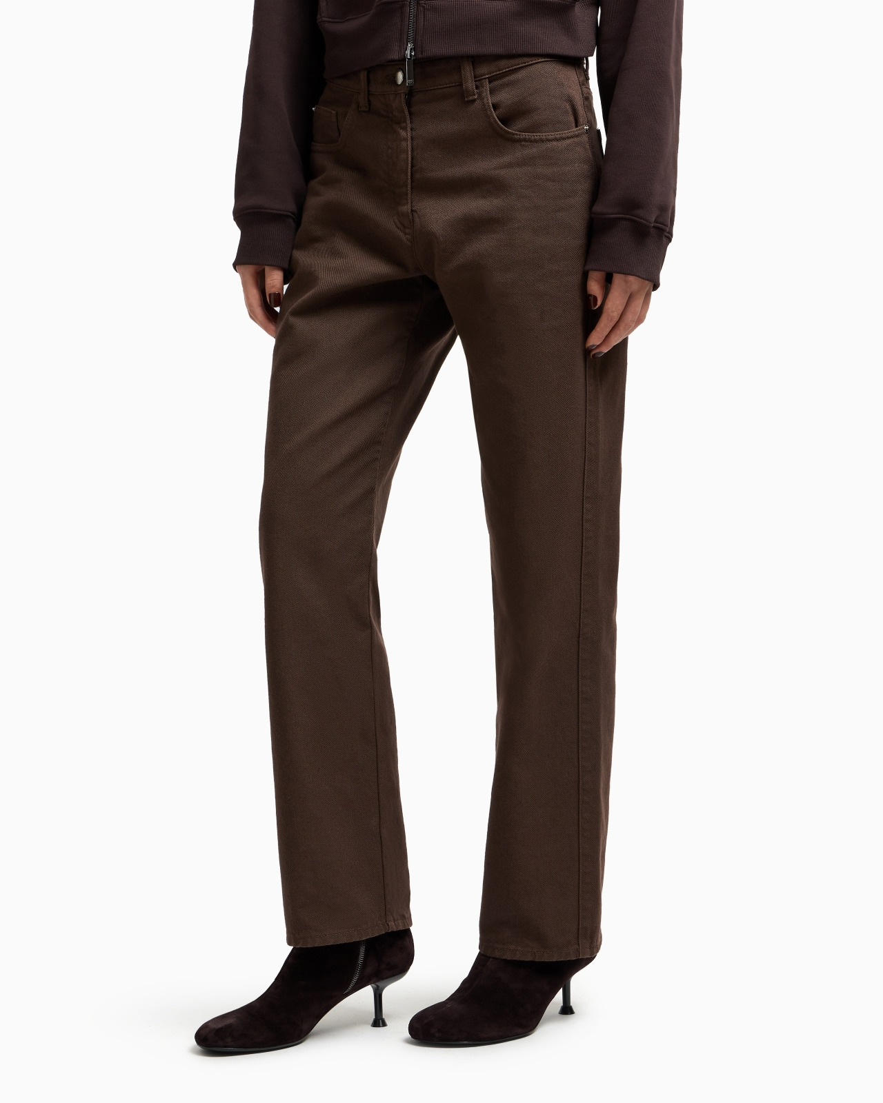 ASV NEW YORK CAPSULE COLLECTION GARMENT-DYED ORGANIC-DENIM JEANS - 4