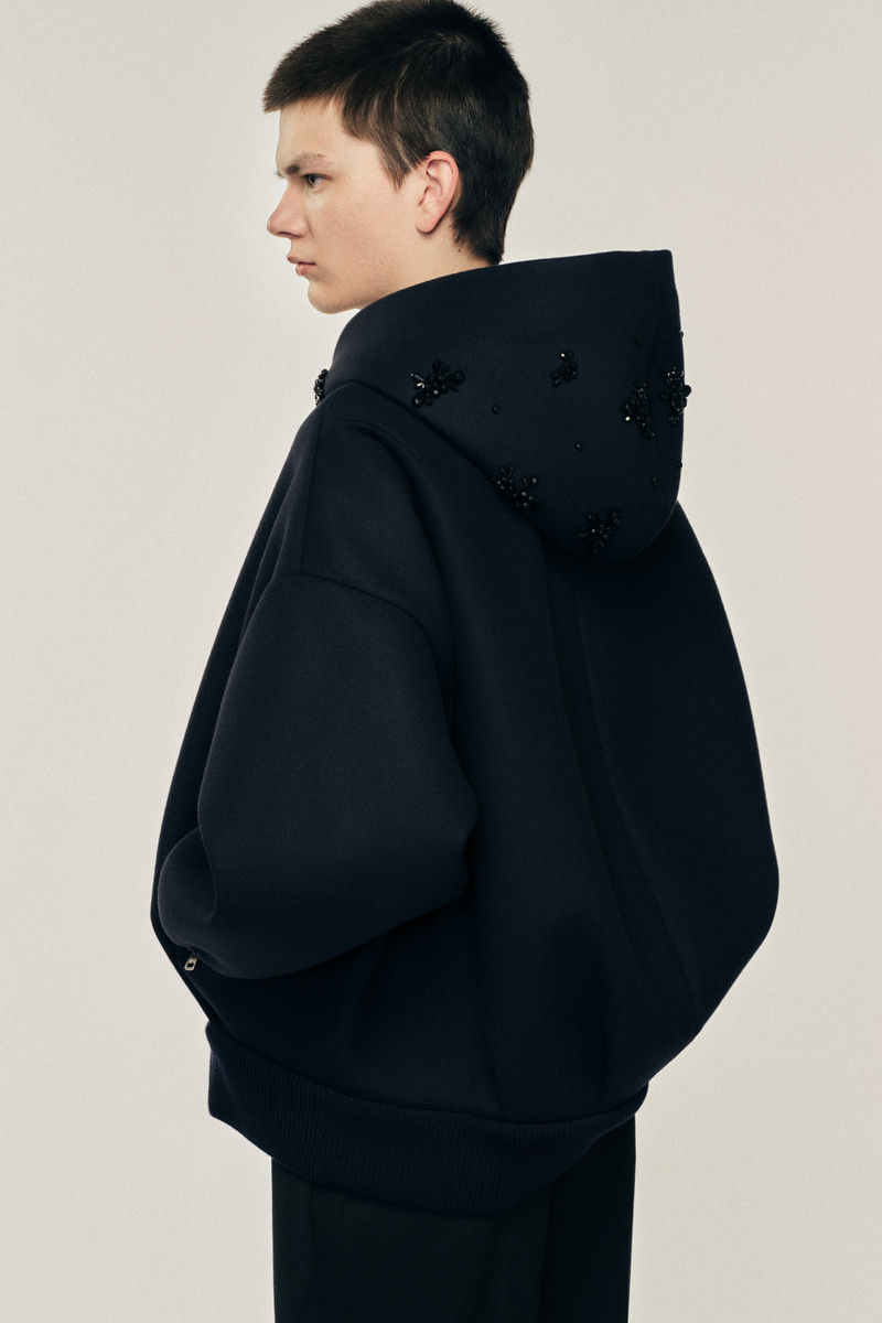 Embellished Hooded Zip Jacket 4