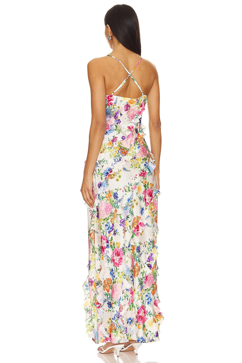 Show Me Your Mumu Romance Ruffle Dress outlook
