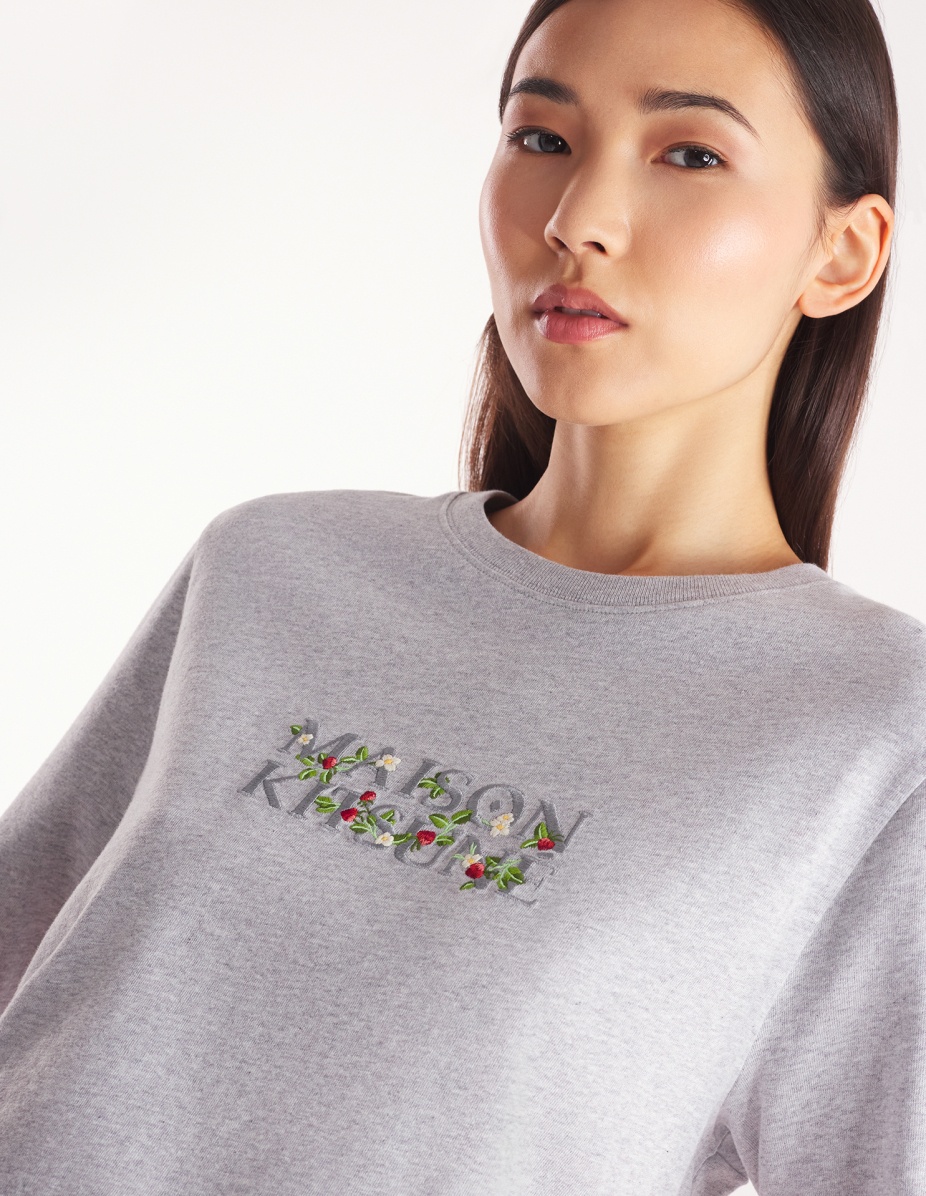 MAISON KITSUNE STRAWBERRY LEAF COMFORT TEE-SHIRT - 4