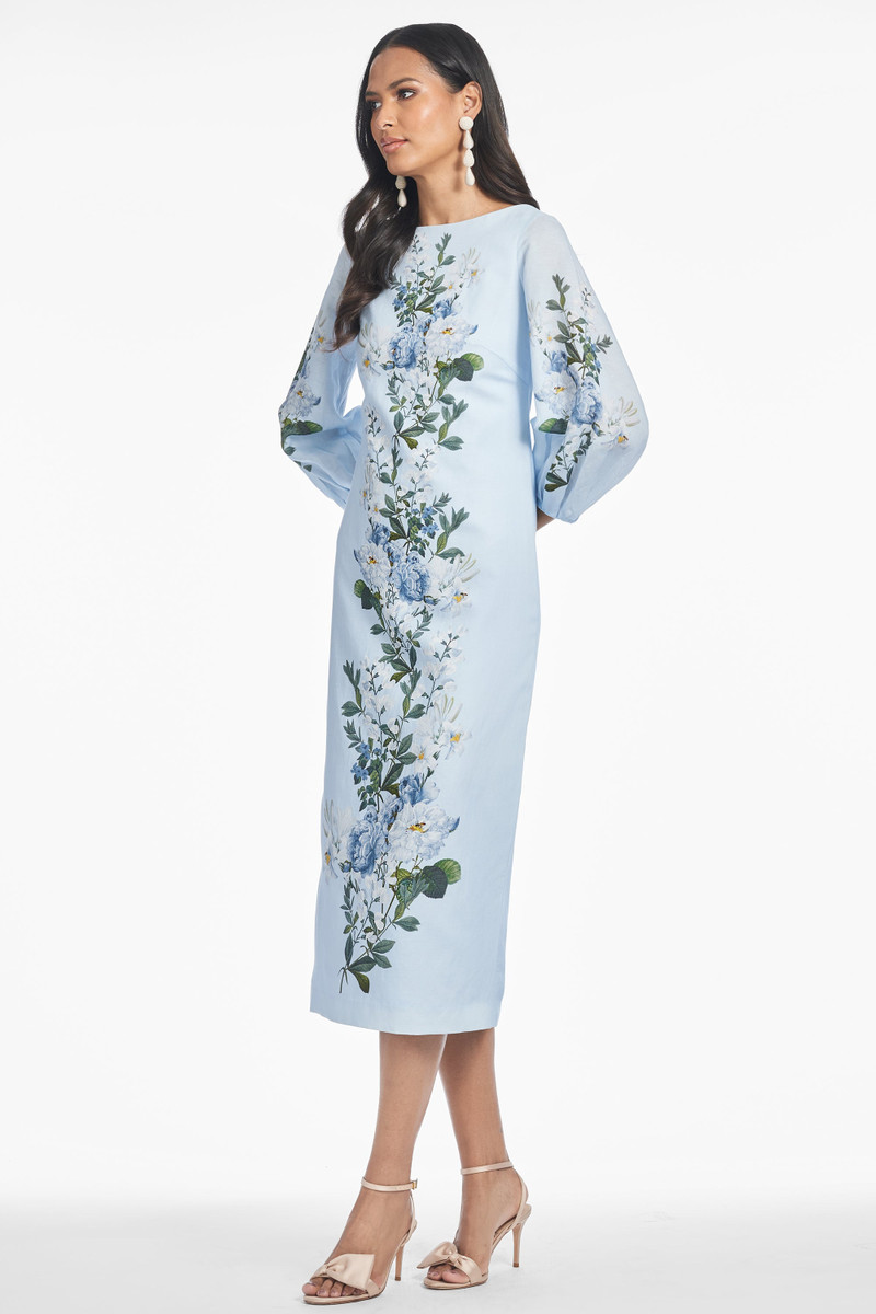 SACHIN & BABI DREW DRESS - DELFT RACEME outlook