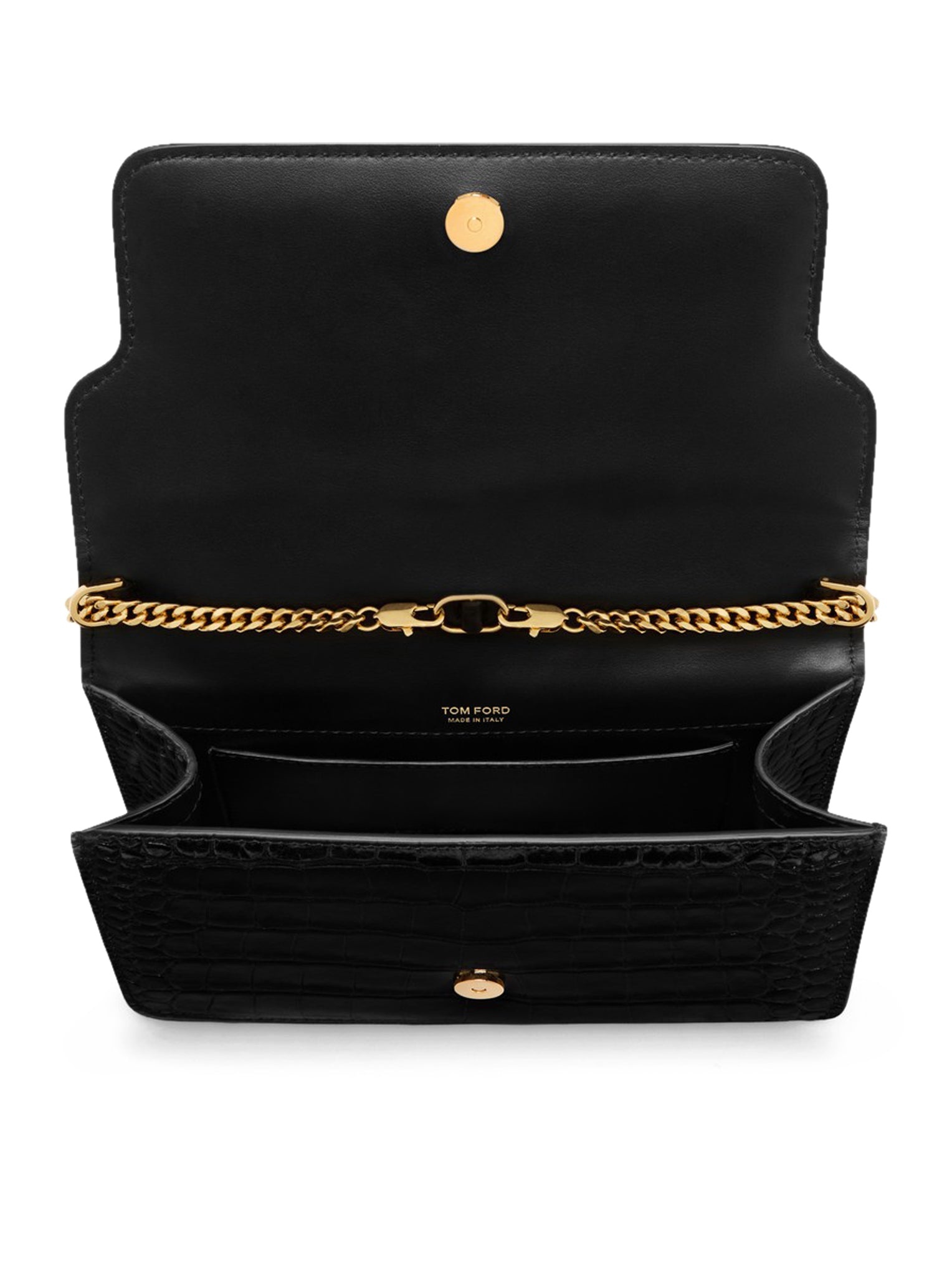 WHITNEY SMALL CROCODILE PRINTED SHOULDER BAG - 5