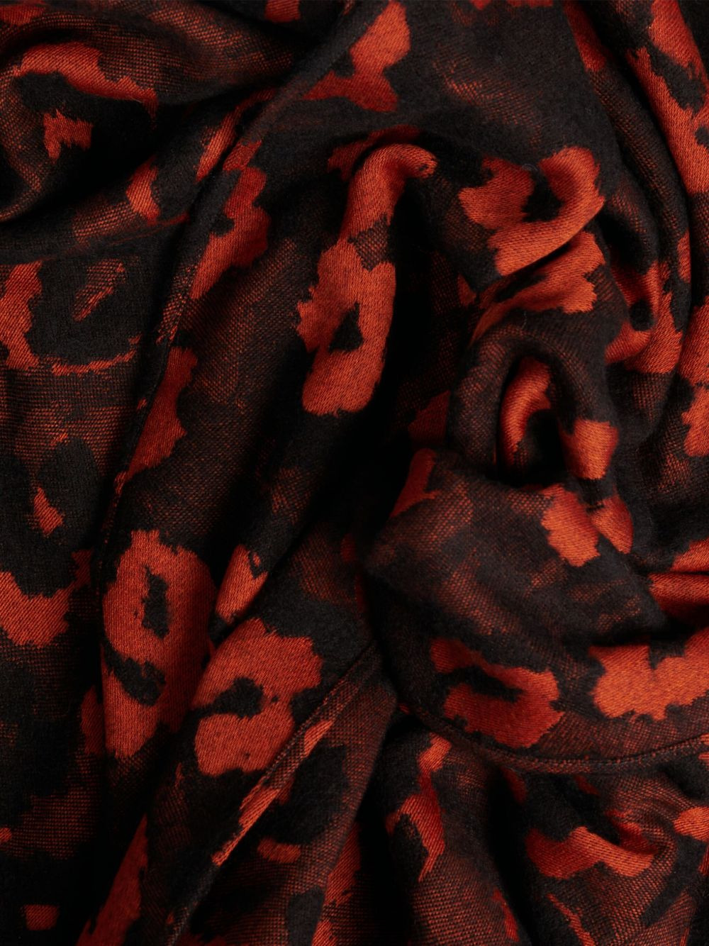 Leopard Mania wool scarf - 3