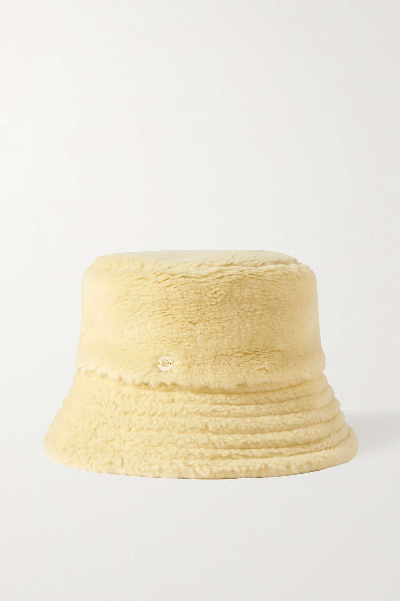 Zita reversible cashmere and silk-blend bucket hat - 1