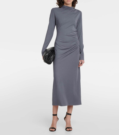 Vince Ruched jersey midi dress outlook