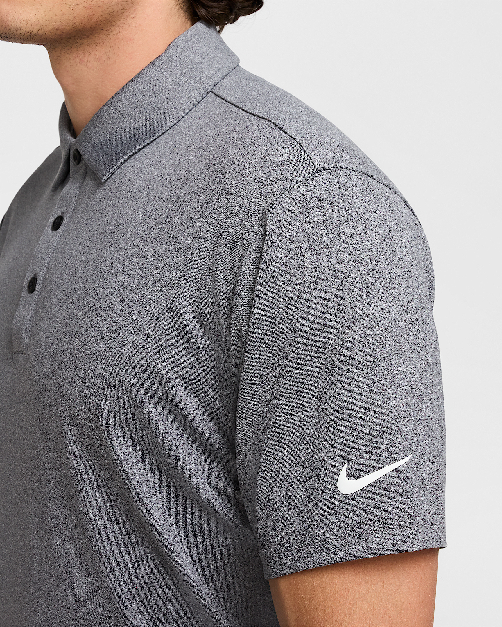 Nike Tour Men's Dri-FIT Heathered Golf Polo - 5