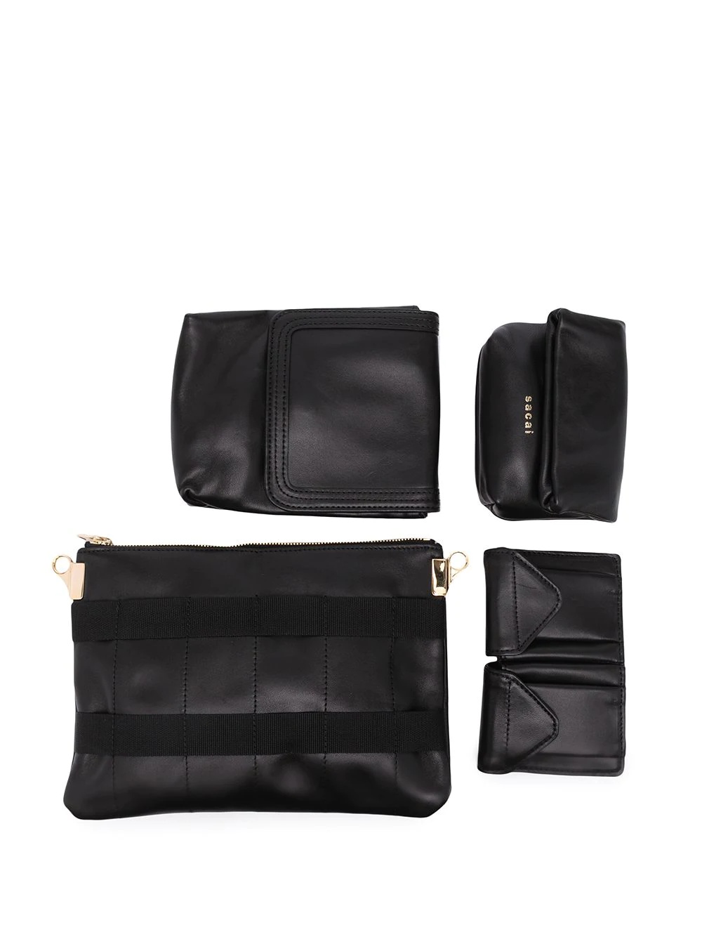 multi-pocket shoulder bag - 4