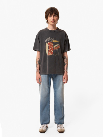 Nudie Jeans Koffe Trummor T-Shirt Antracite outlook