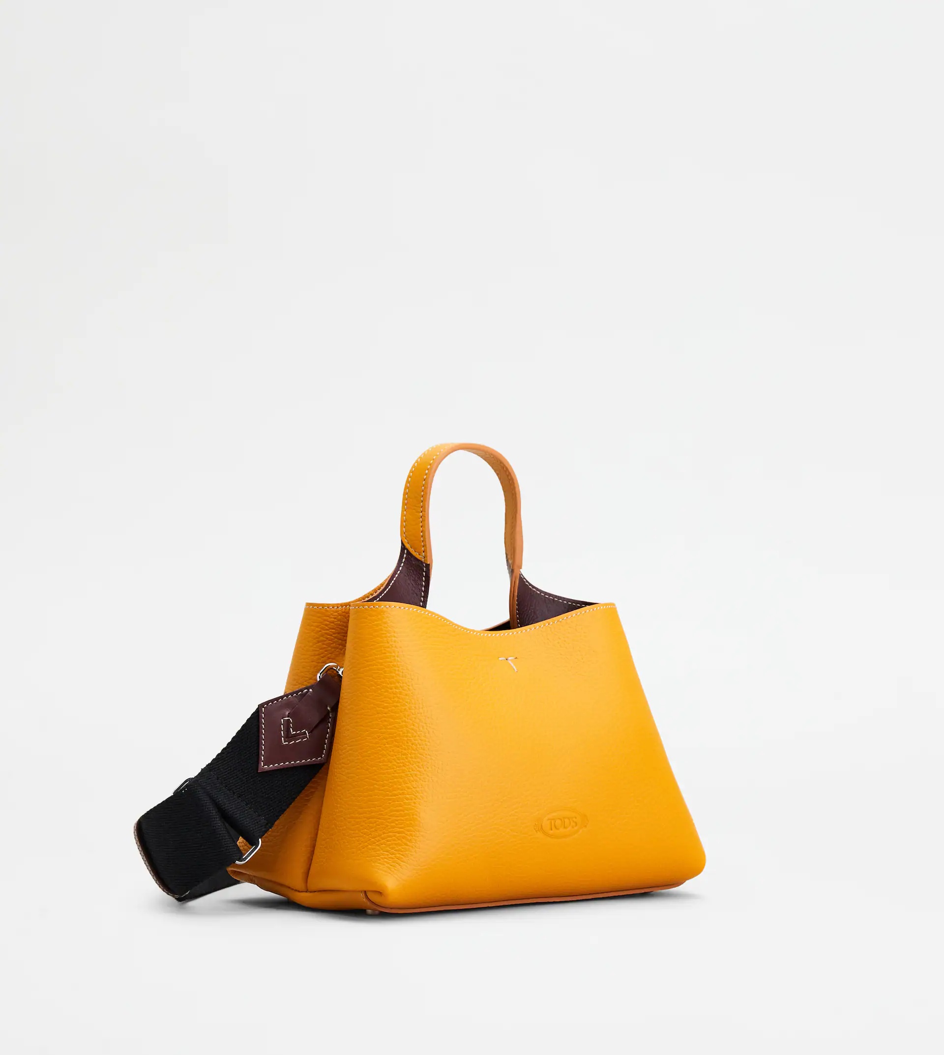 BAG IN LEATHER MICRO - YELLOW - 2