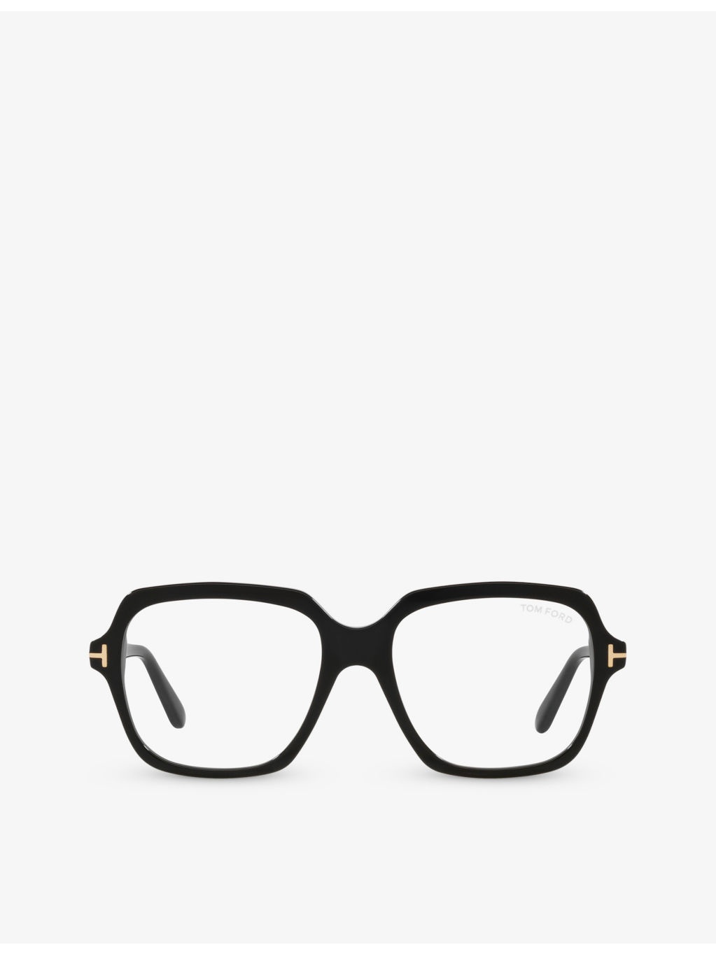 FT5908-B irregular-frame acetate glasses - 1