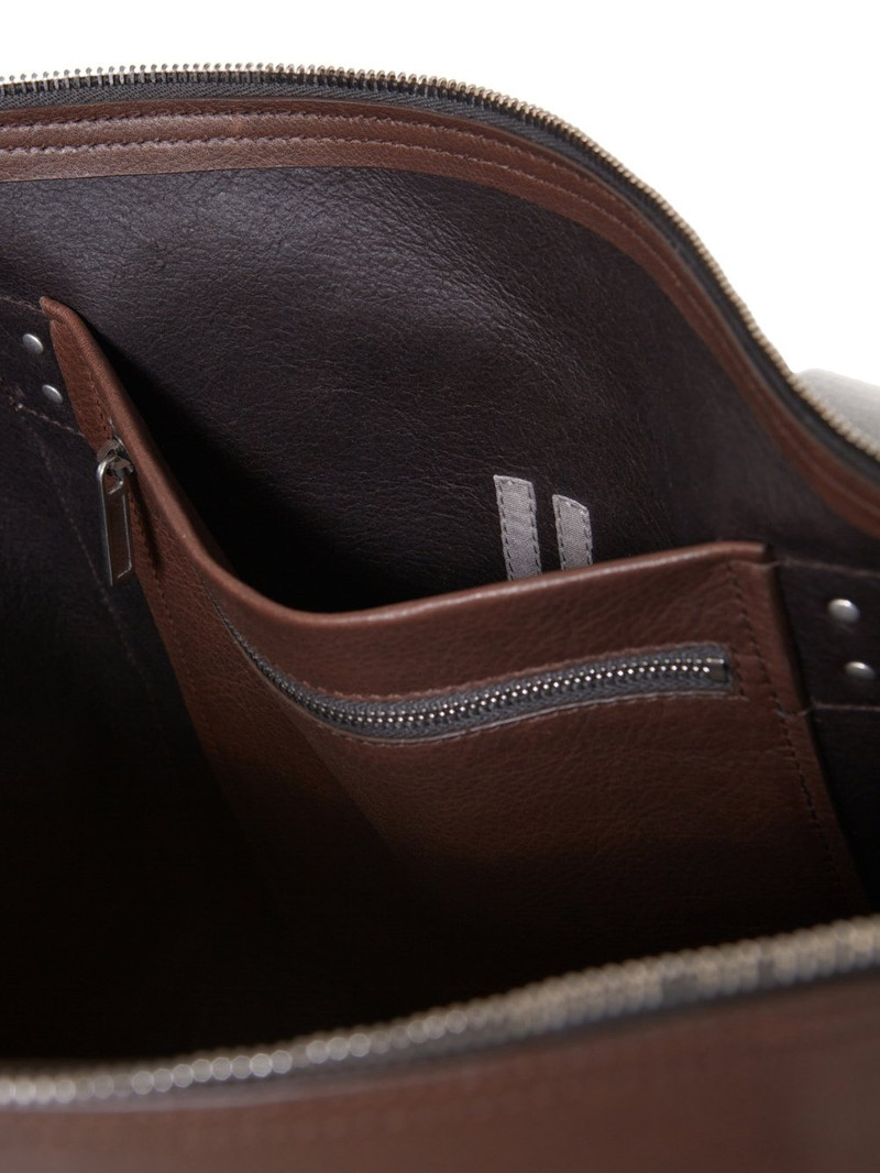 Trolley Leather Tote Bag 9