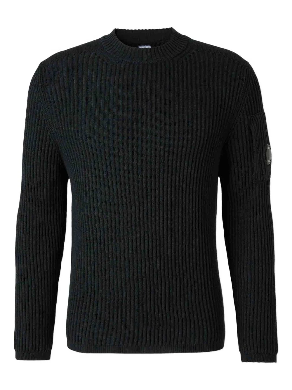 ribbed round-neck sweater - 1