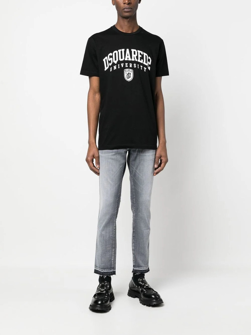 DSQUARED2 DSQUARED2 Small Icon Logo T-shirt White Maison De Fashion outlook