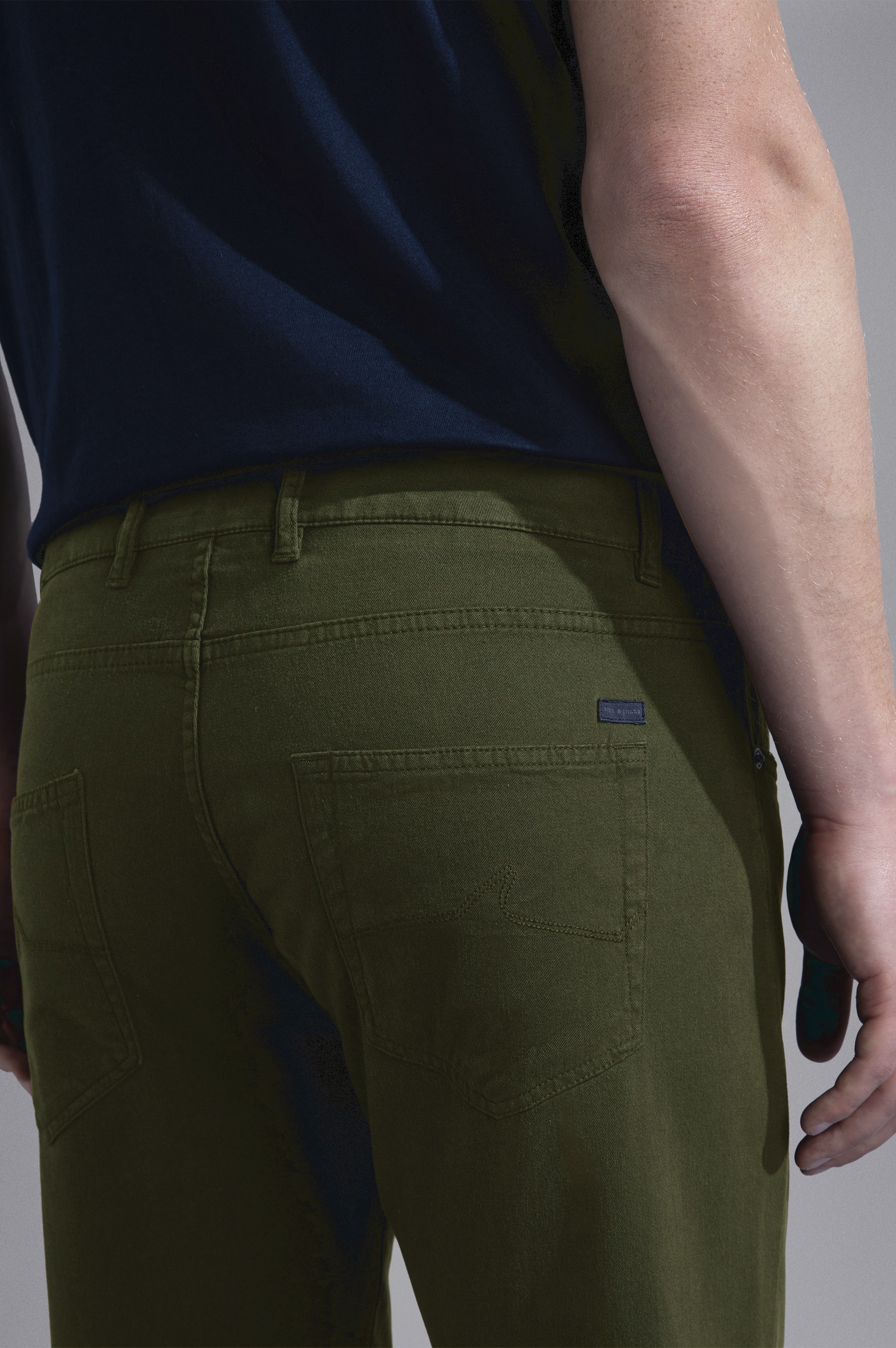 TENCEL COTTON 5-POCKETS TROUSERS - 4
