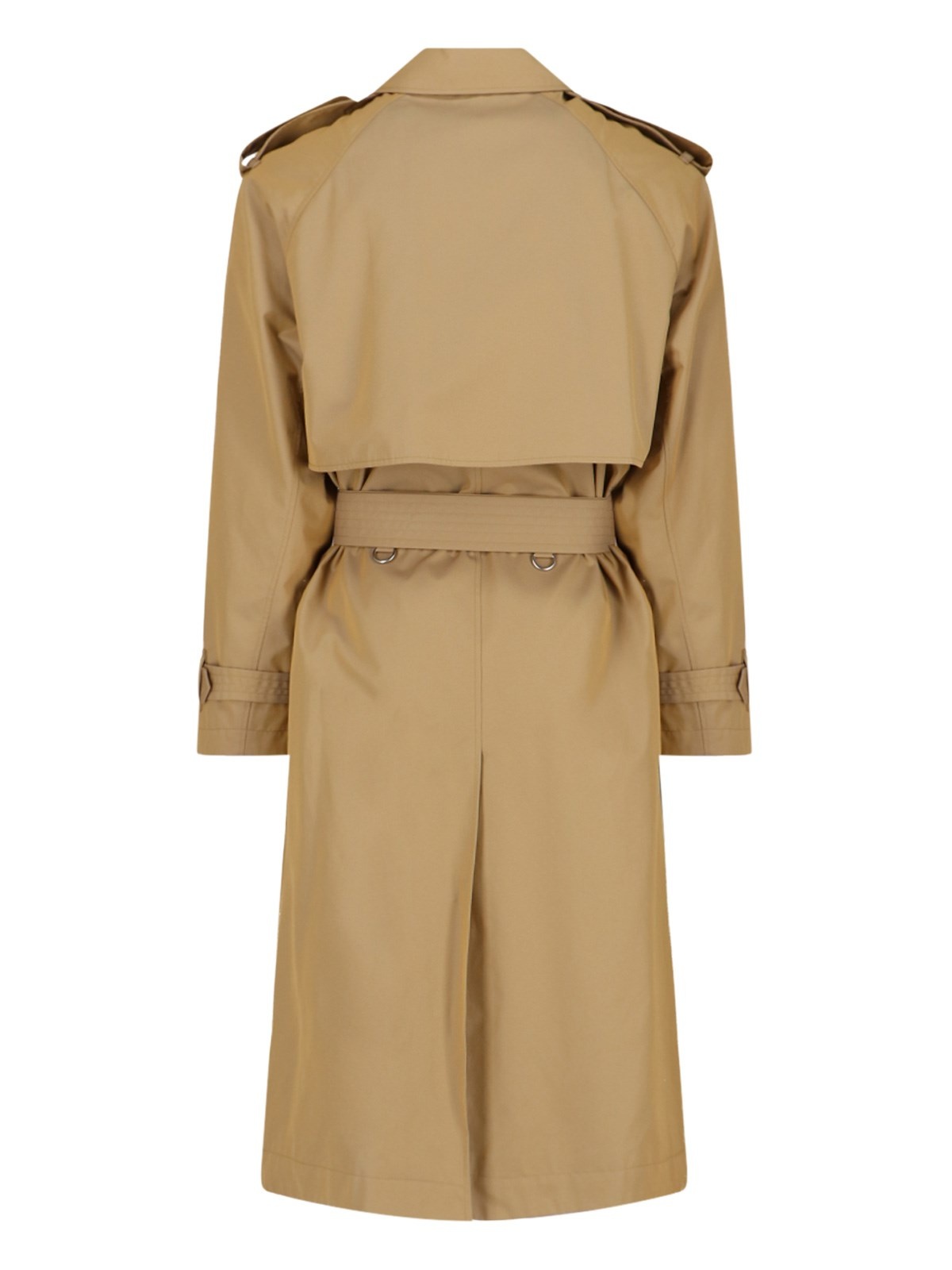 DOUBLE-BREASTED MIDI TRENCH COAT - 2