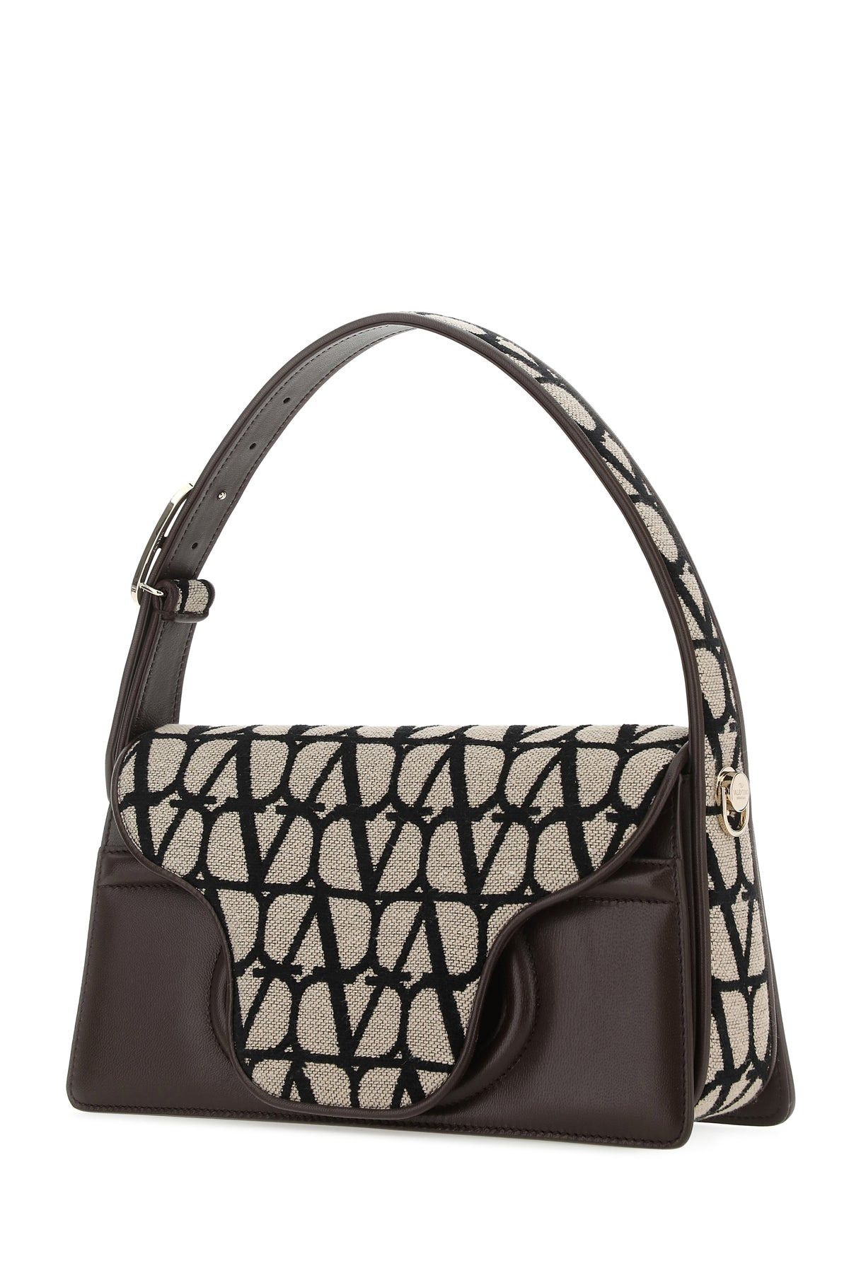 Toile Iconographe and leather Le Grand Deuxieme shoulder bag - 2