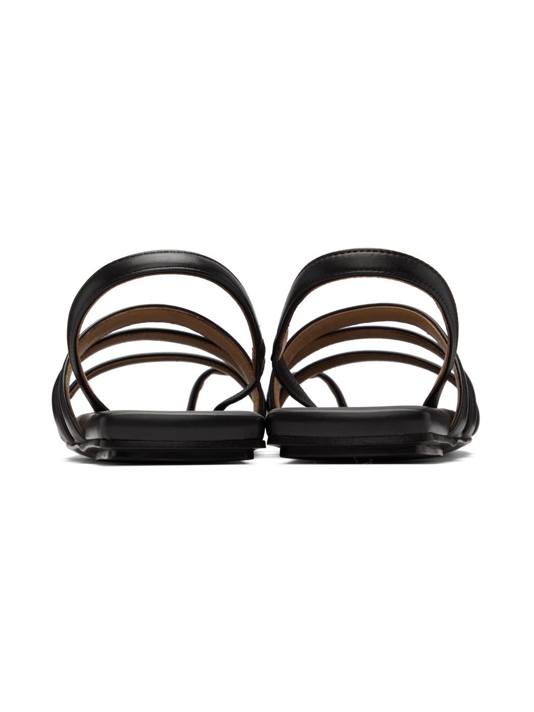 Black Tavola Sandals - 2