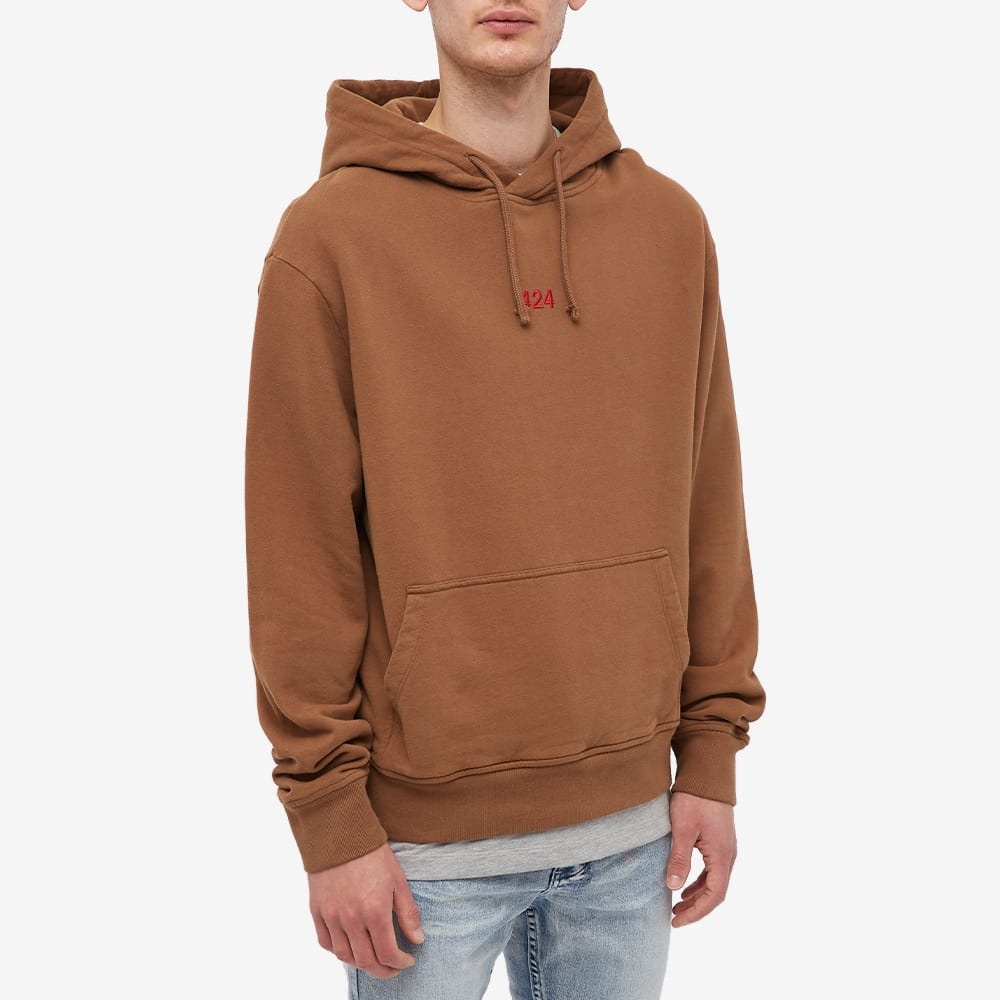 424 Alias Red Logo Popover Hoody - 3