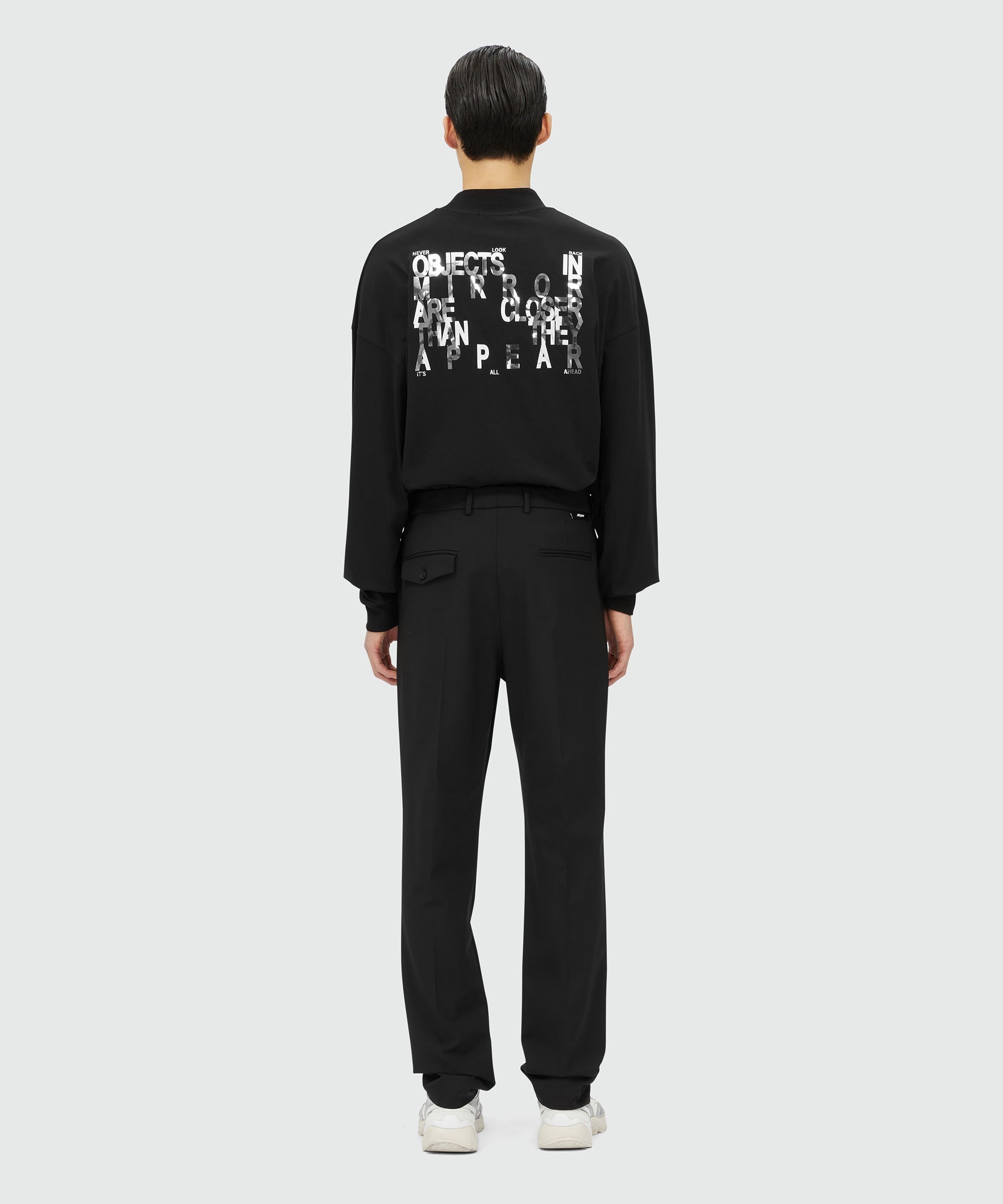 Virgin wool cigarette pants - 3