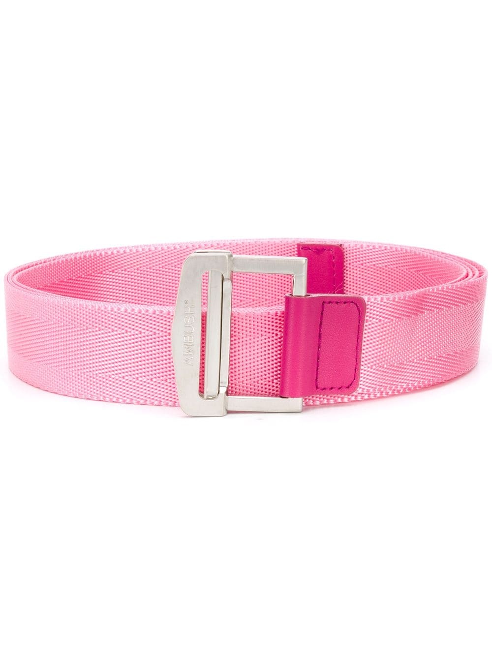 branded buckle belt - 1