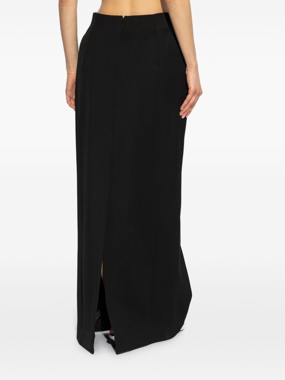 wool maxi skirt - 4