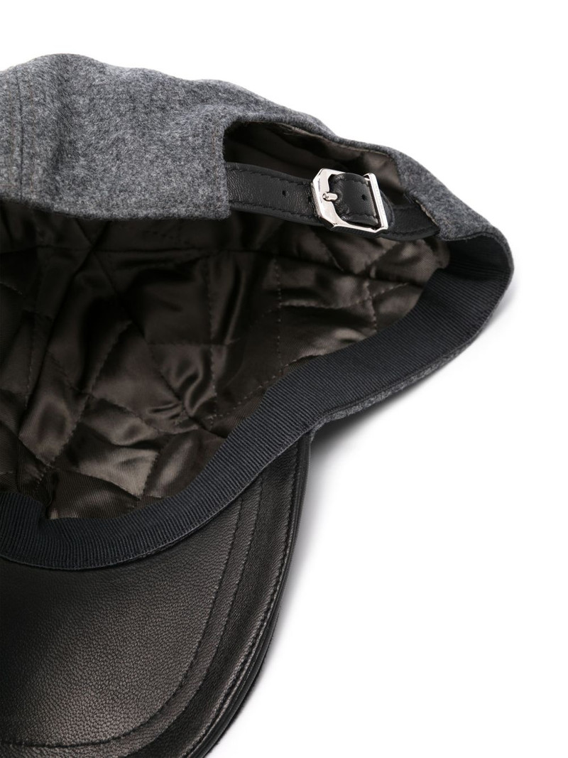 CORNELIANI logo-embroidered cap outlook