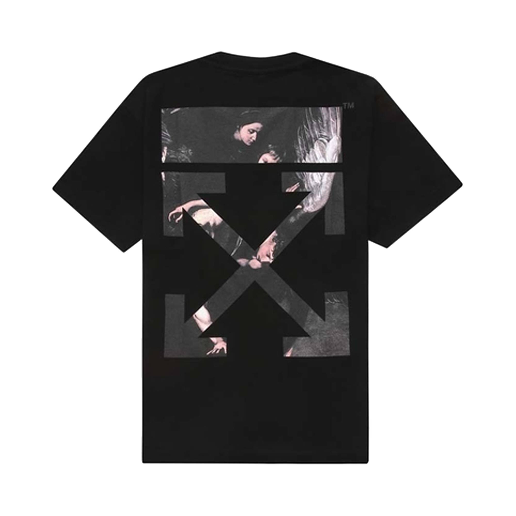 Off-White Caravaggio Arrow T-Shirt 'Black' - 2