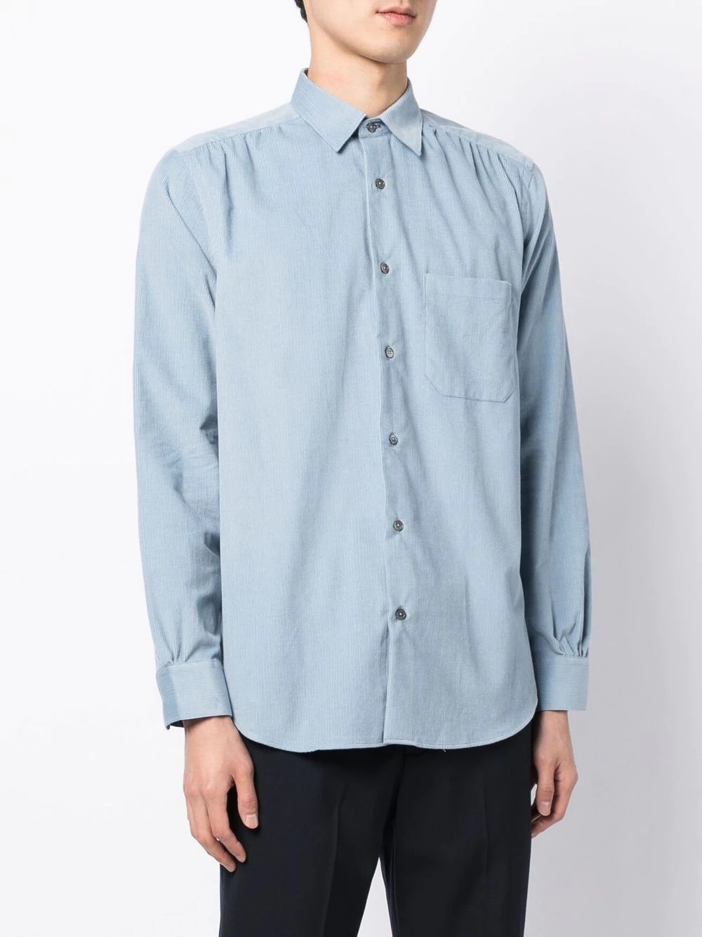 corduroy long-sleeve shirt - 3