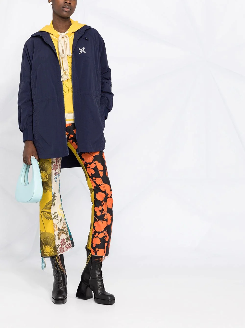 'Little X' hooded parka - 2