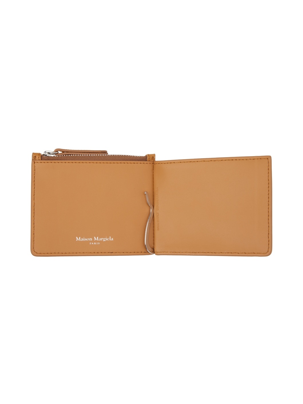 Orange Four Stitches Wallet - 3