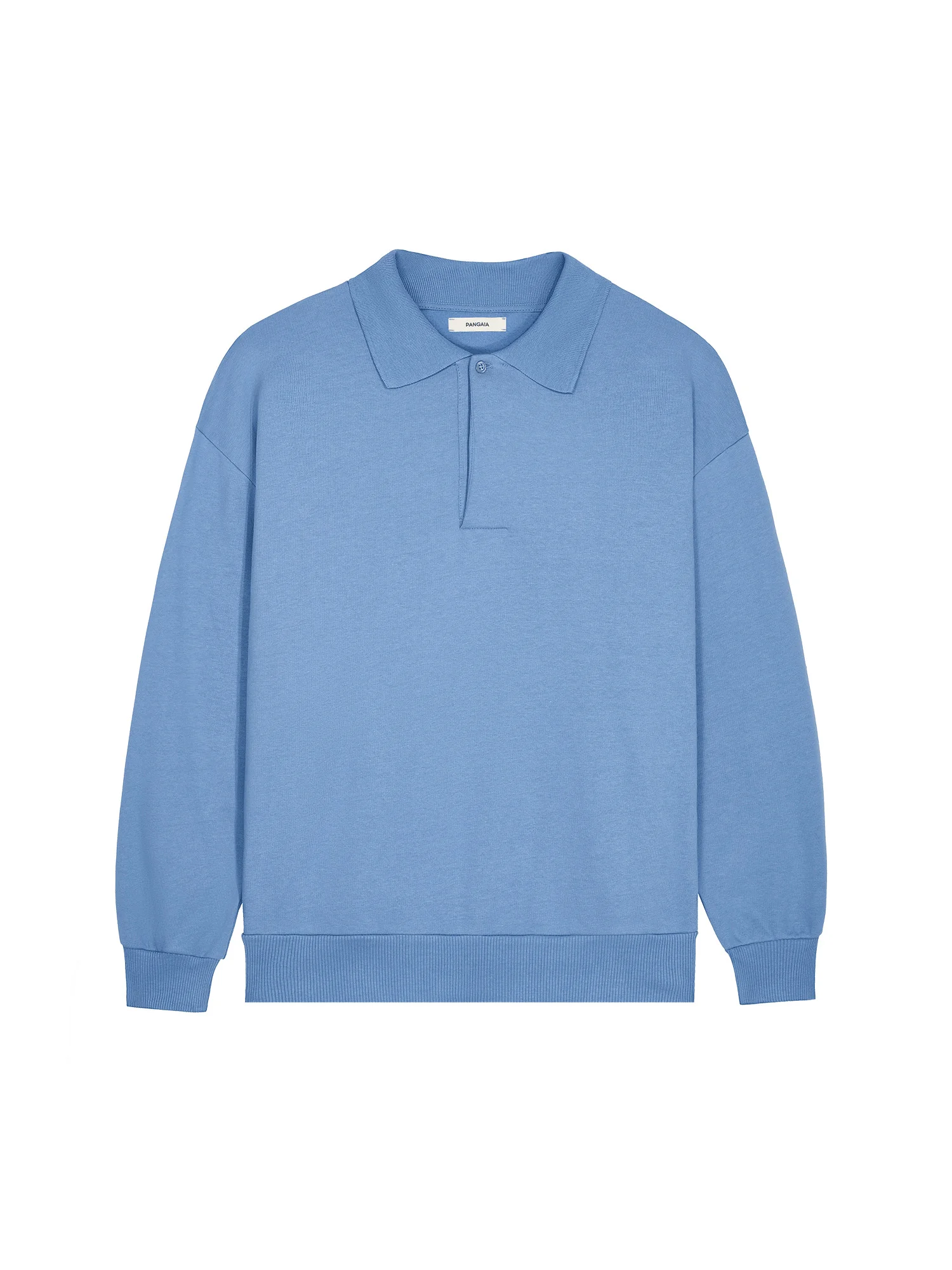 Mens DNA Heavyweight Polo Sweatshirt - Summit Blue - 1
