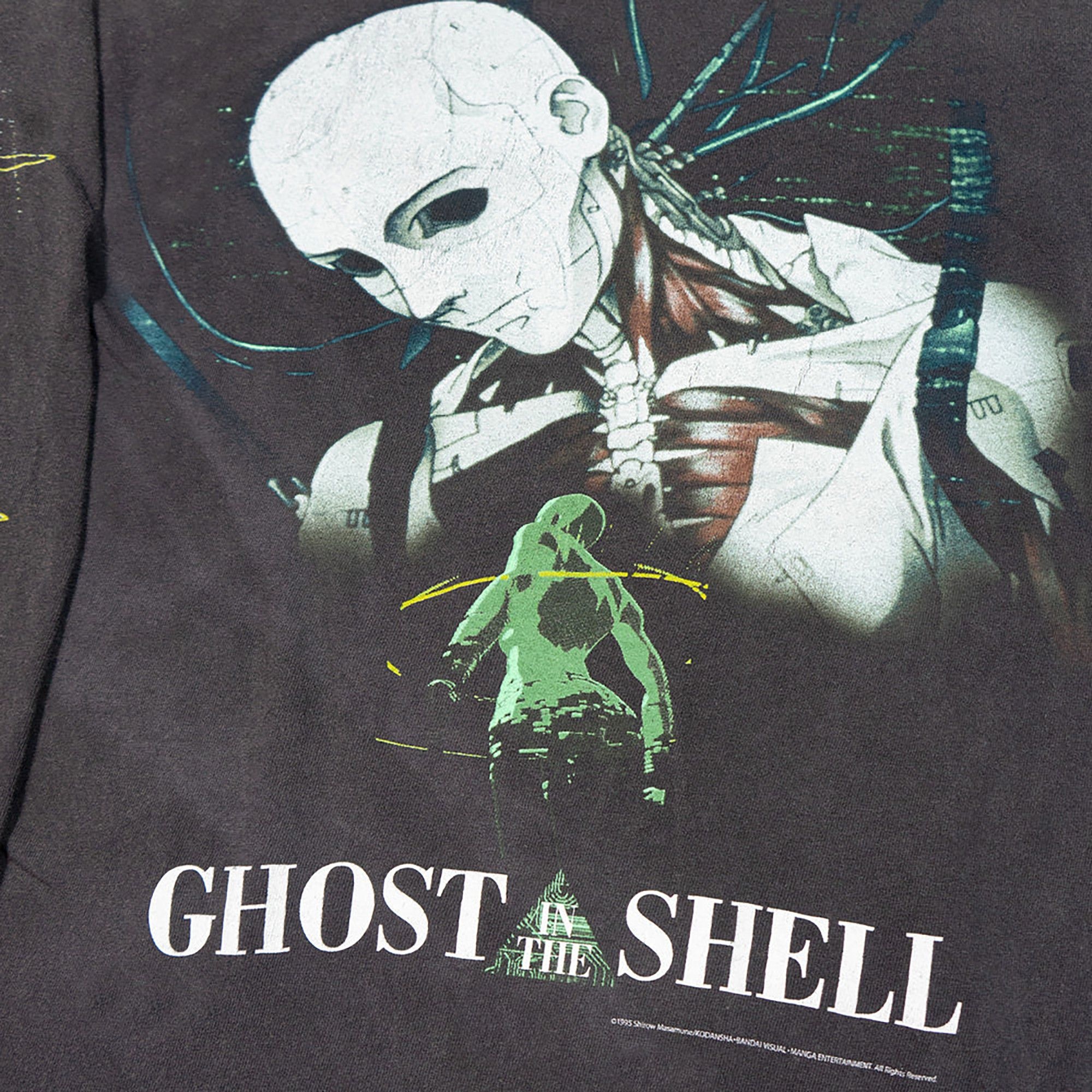 SAINT Mxxxxxx Gits Long-Sleeve T-Shirt 'Black' - 3