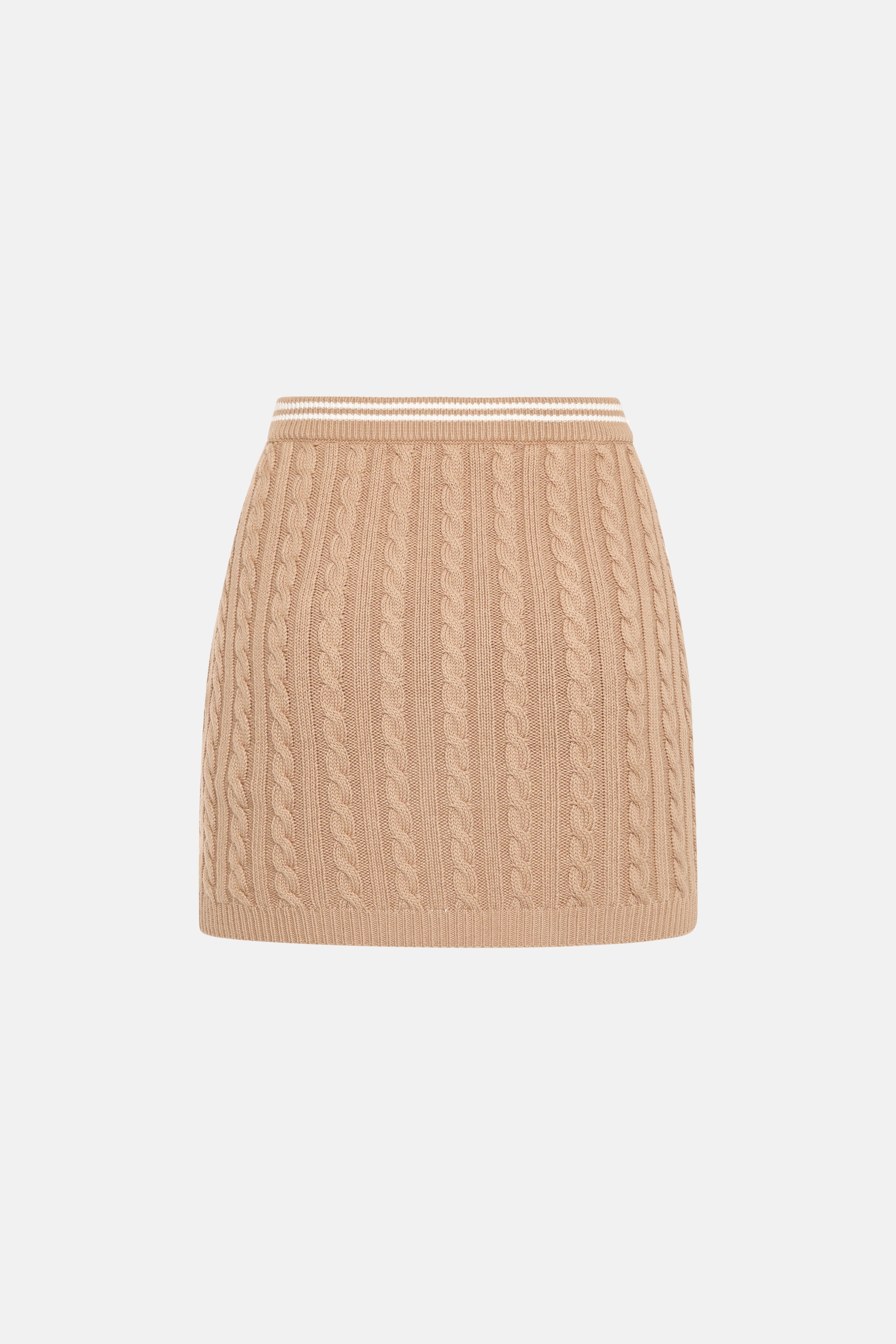 COTTON MINI SKIRT - 2