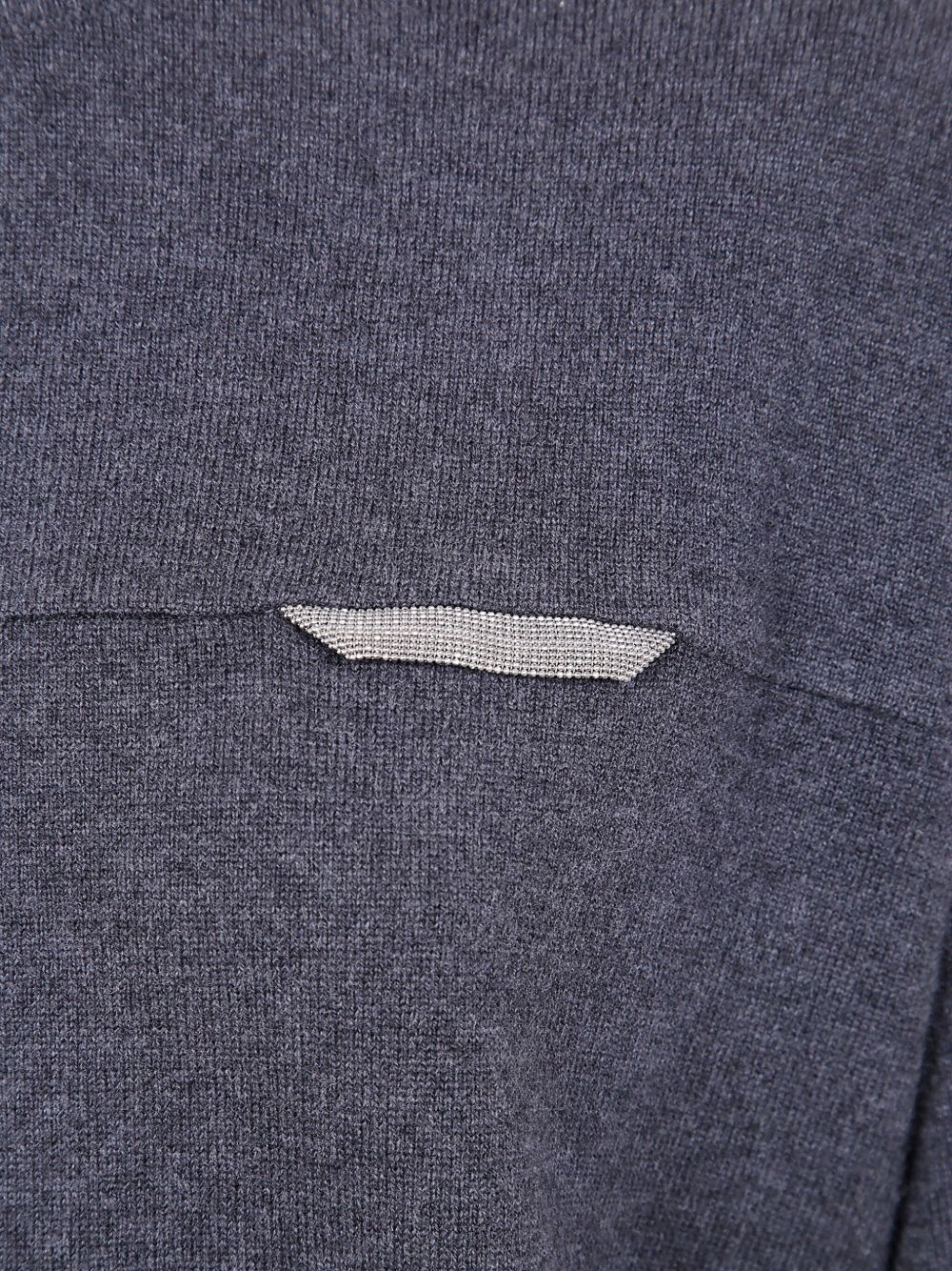 panelled cashmere sweatshirt - 3