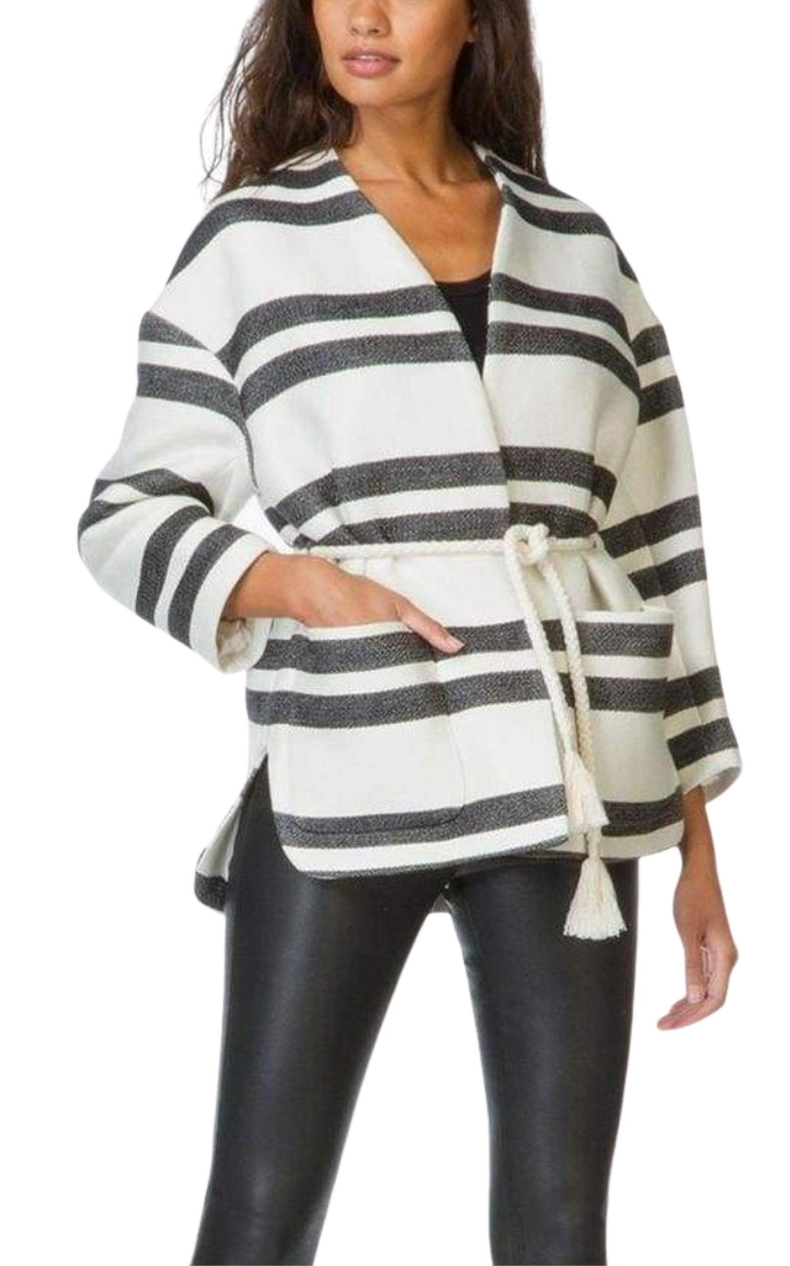 Ellie Belt Cotton Blend Jacket - 2