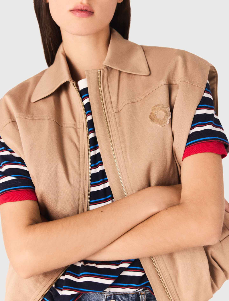 Sleeveless jacket 7