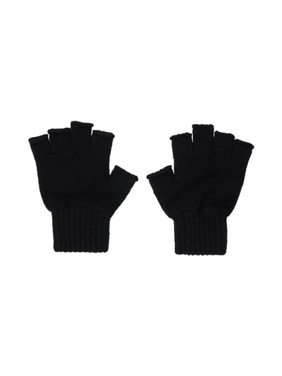 Isabel Marant Black Blaise Fingerless Gloves outlook