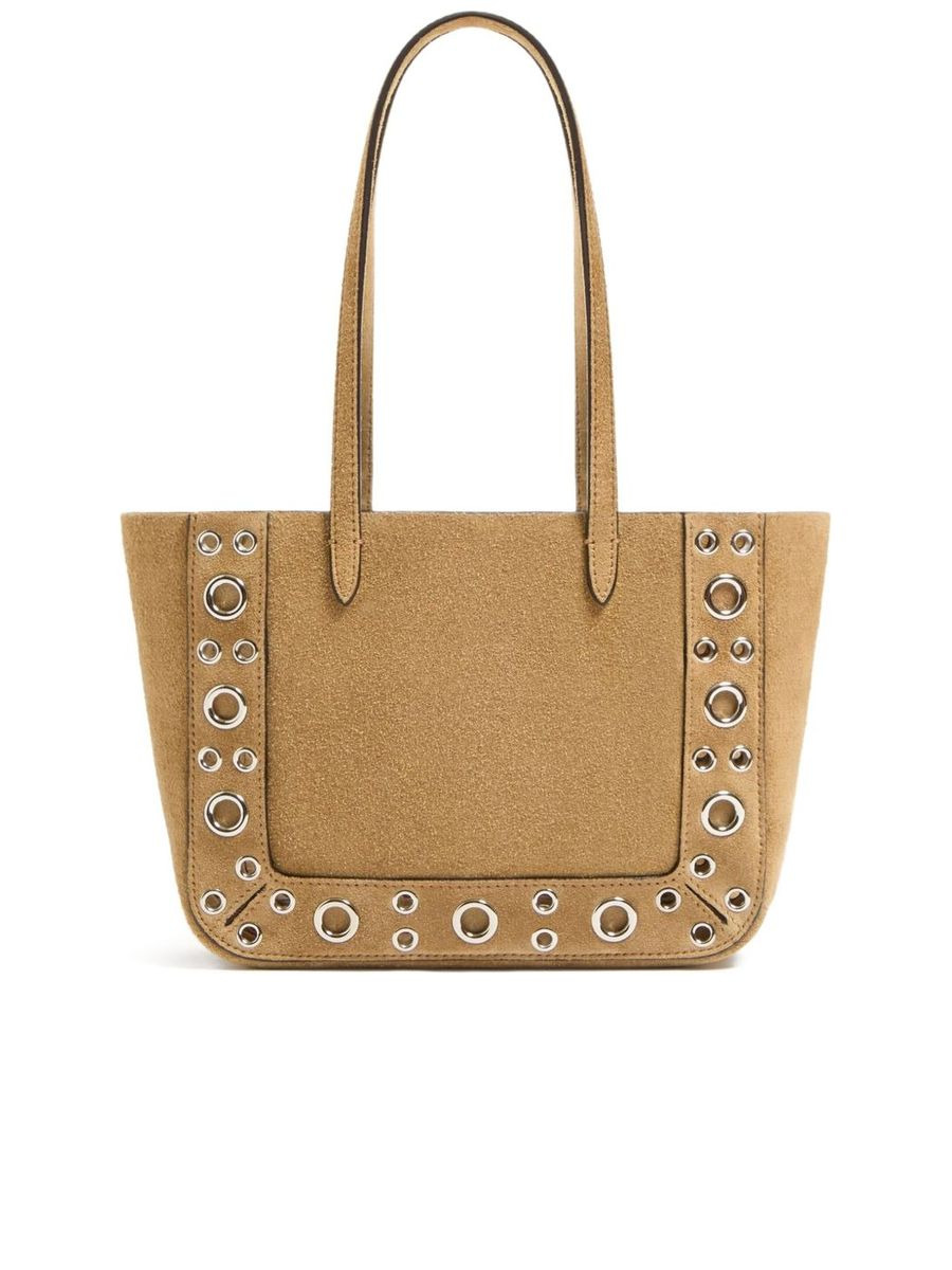 Valentino Garavani Nellcôte Mini Suede Shopping Bag - 5