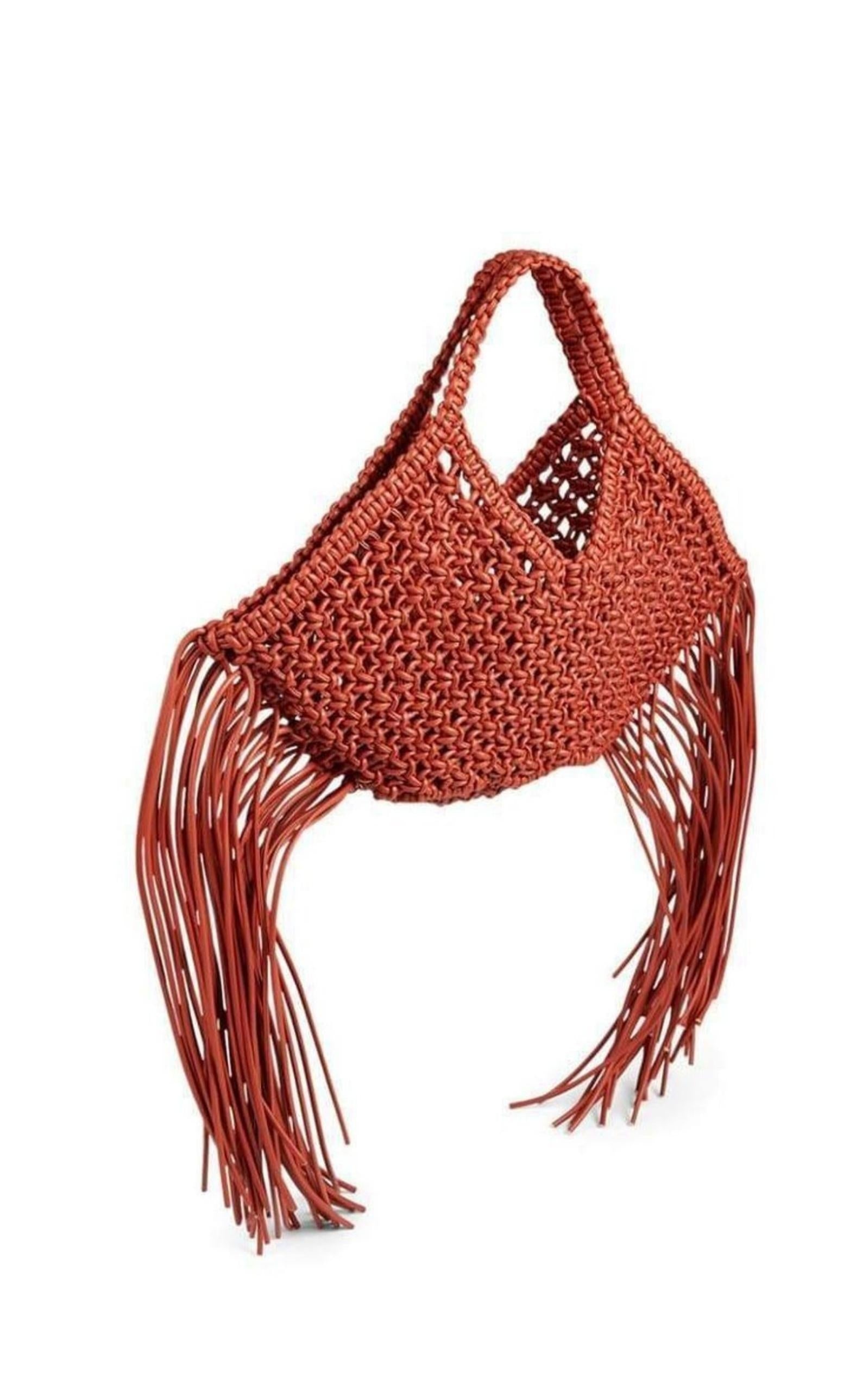 Vegan Leather Basket Bag - 3
