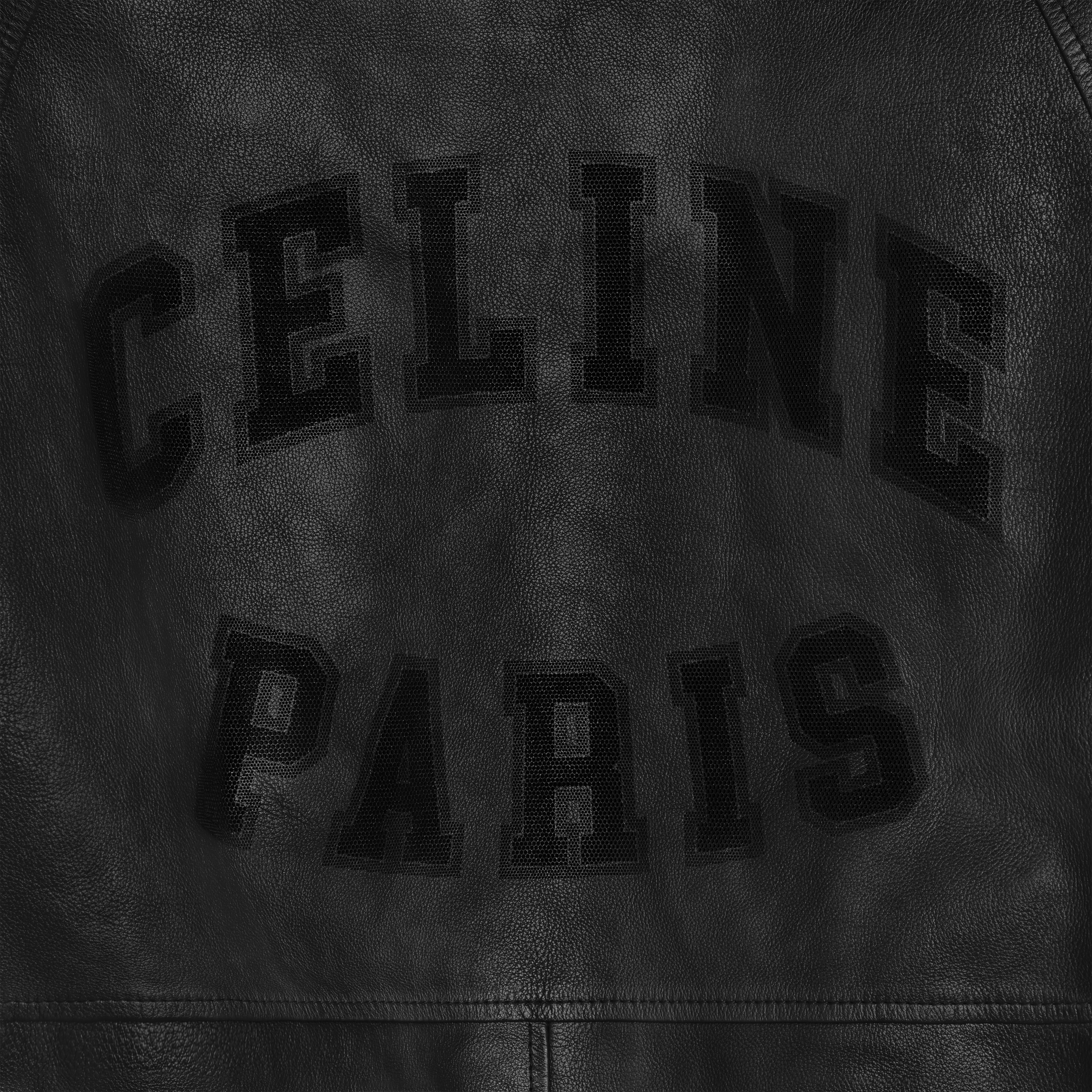 celine loose blouson jacket in soft lambskin - 4
