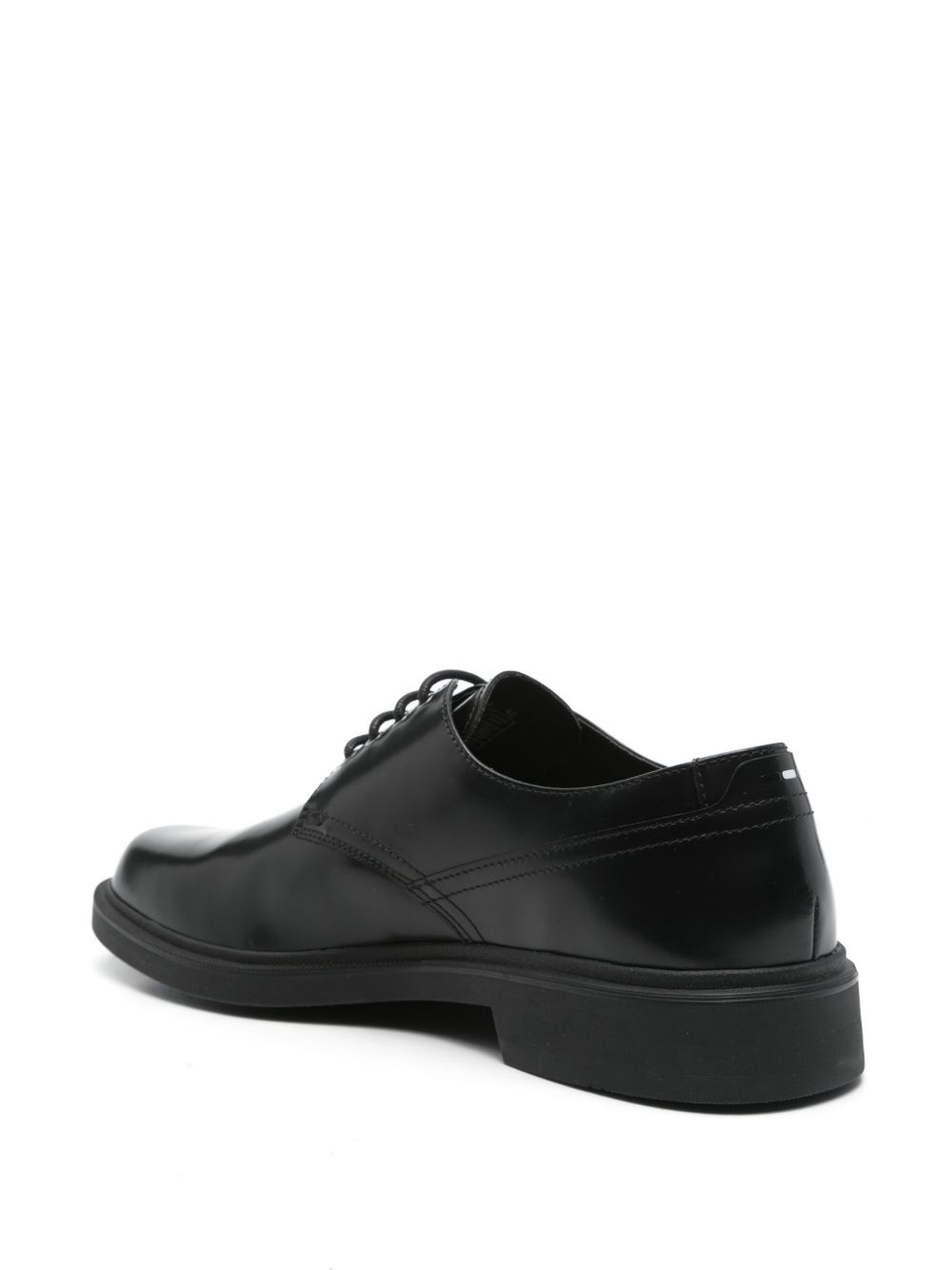 leather derby shoes - 3
