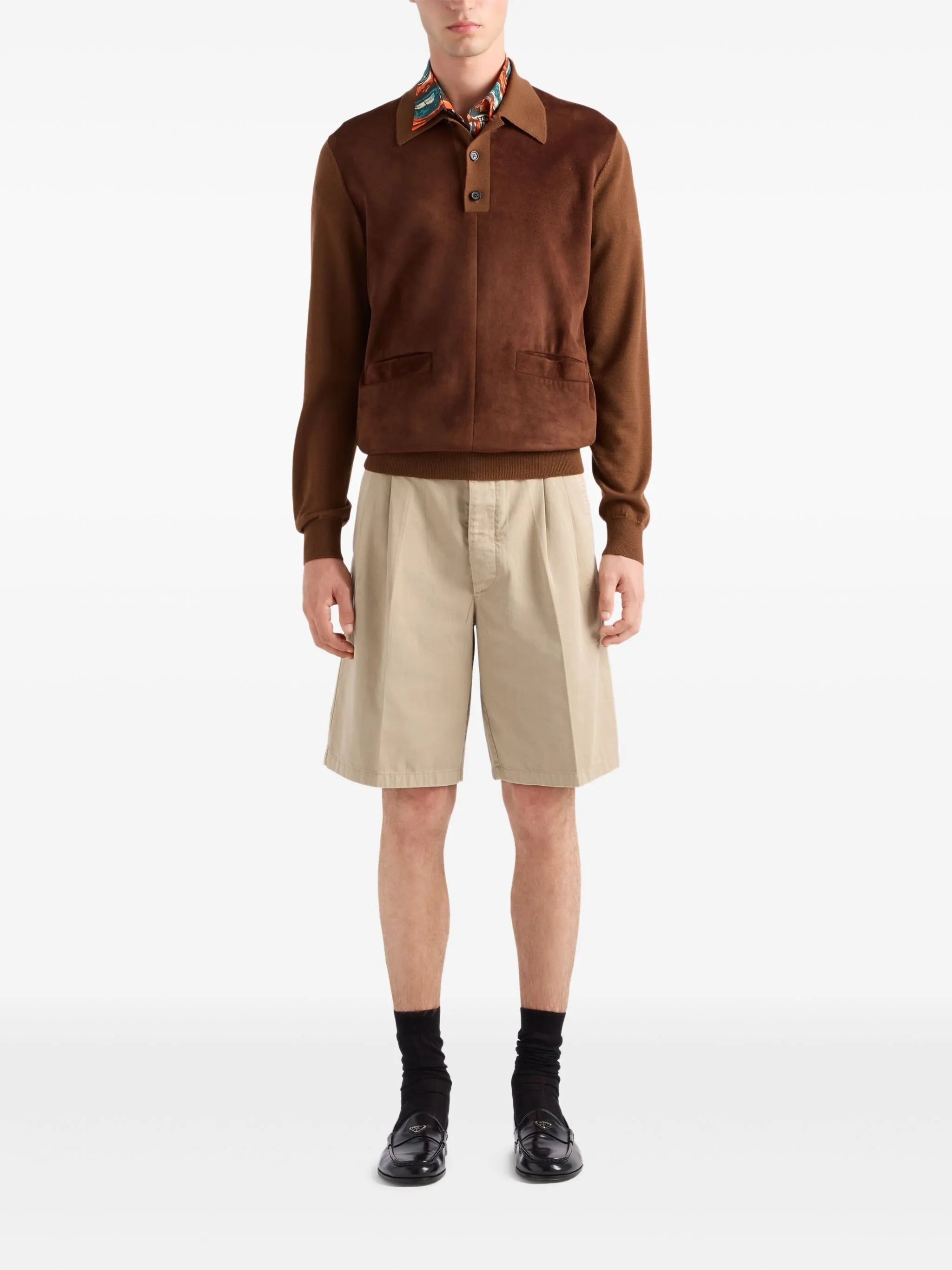 Cotton Bermuda Shorts - 5