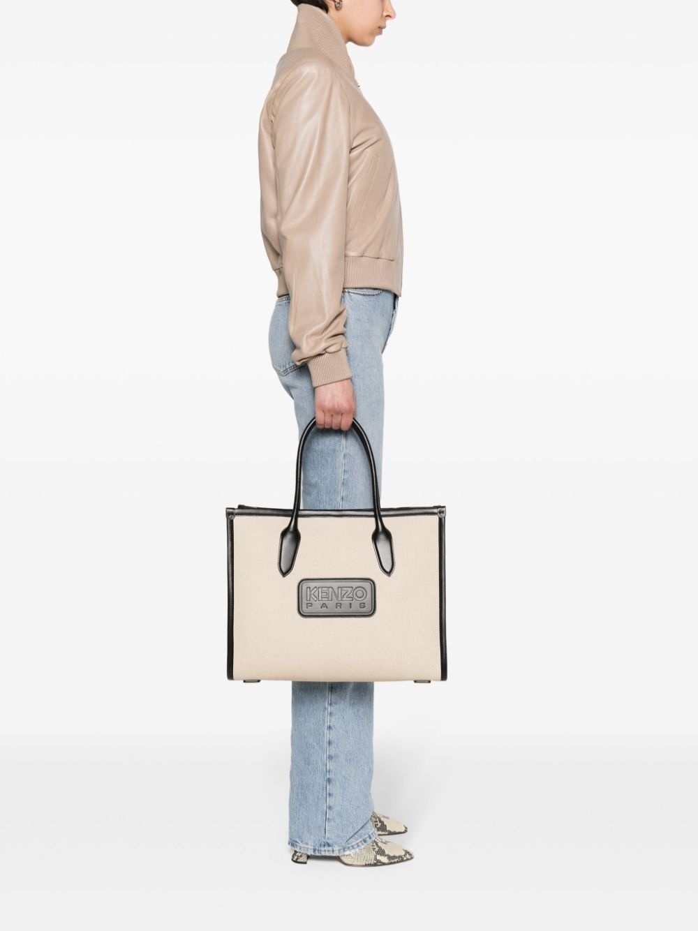 large 18 canvas tote bag - 2