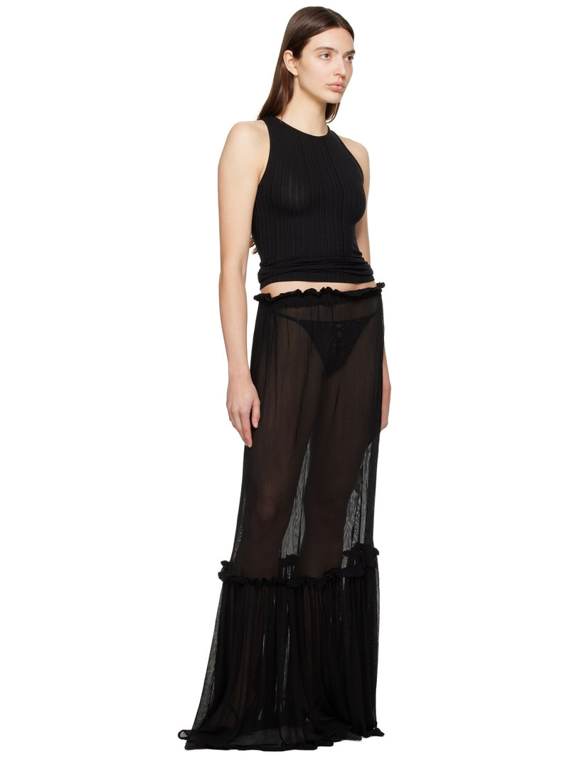 BITE Studios Black Rib Tank Top outlook