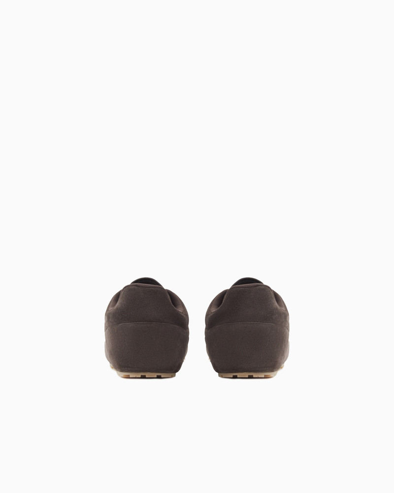 EMPORIO ARMANI SUEDE SNEAKERS WITH MICRO-PERFORATED DETAILS outlook