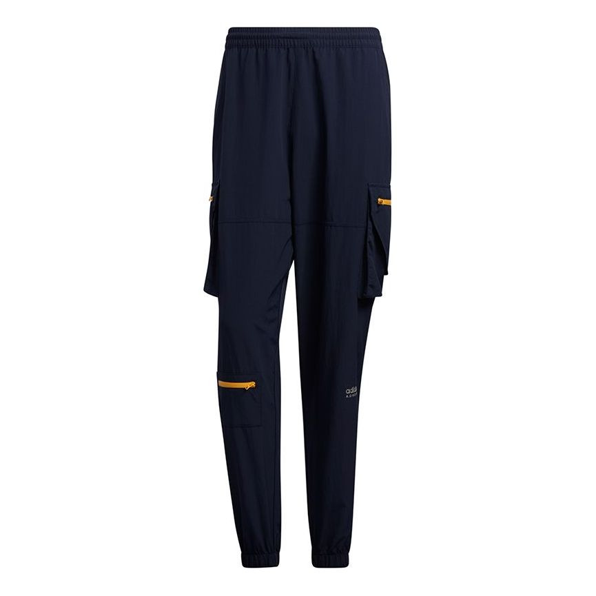 Men's adidas originals Adv Pants 1 Contrasting Colors Zipper Bundle Feet Sports Pants/Trousers/Jogge - 1