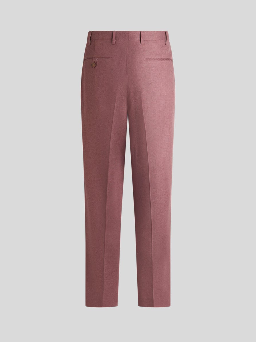 SILK AND CASHMERE TROUSERS - 4