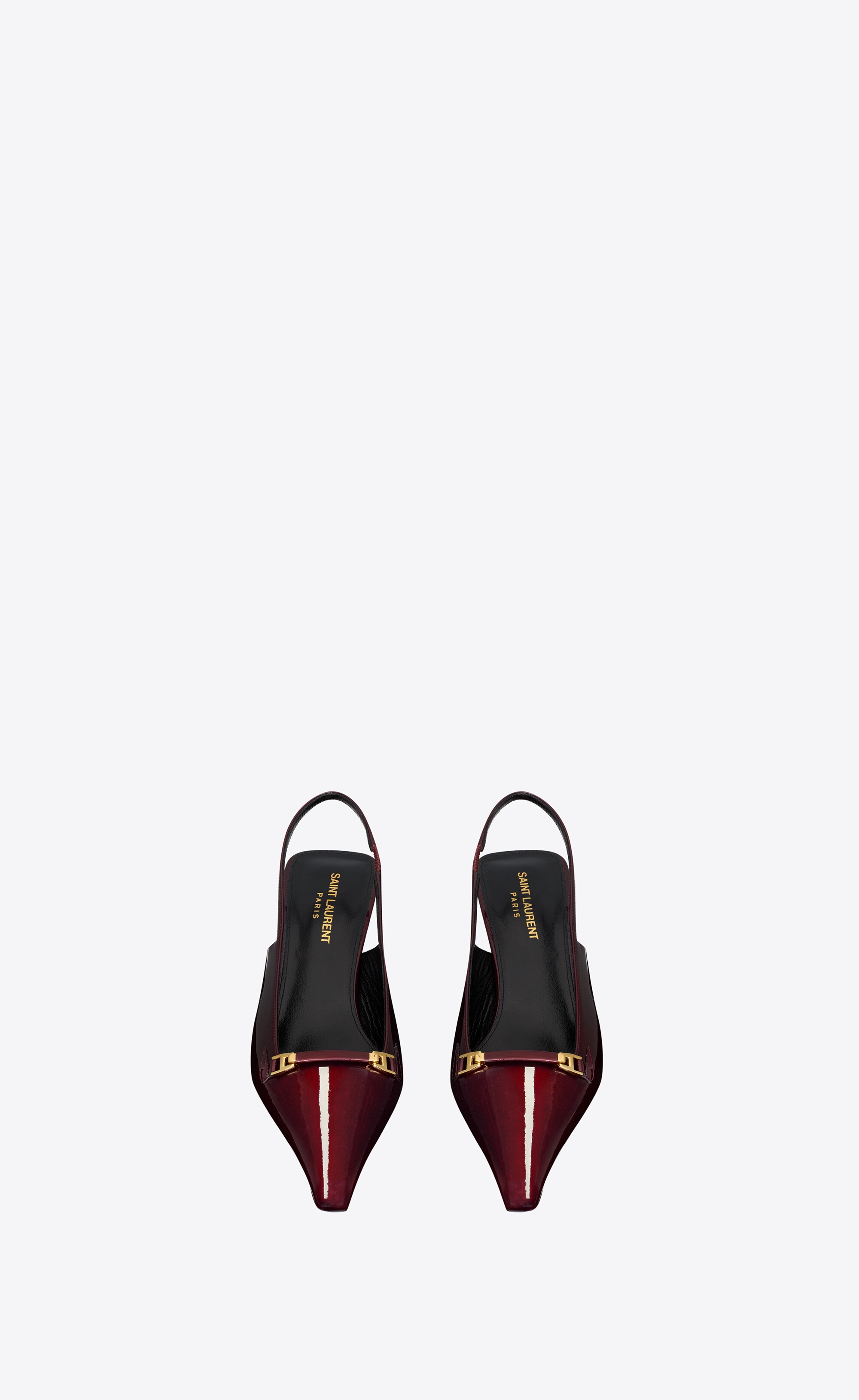 carine slingback pumps in patent leather - 2