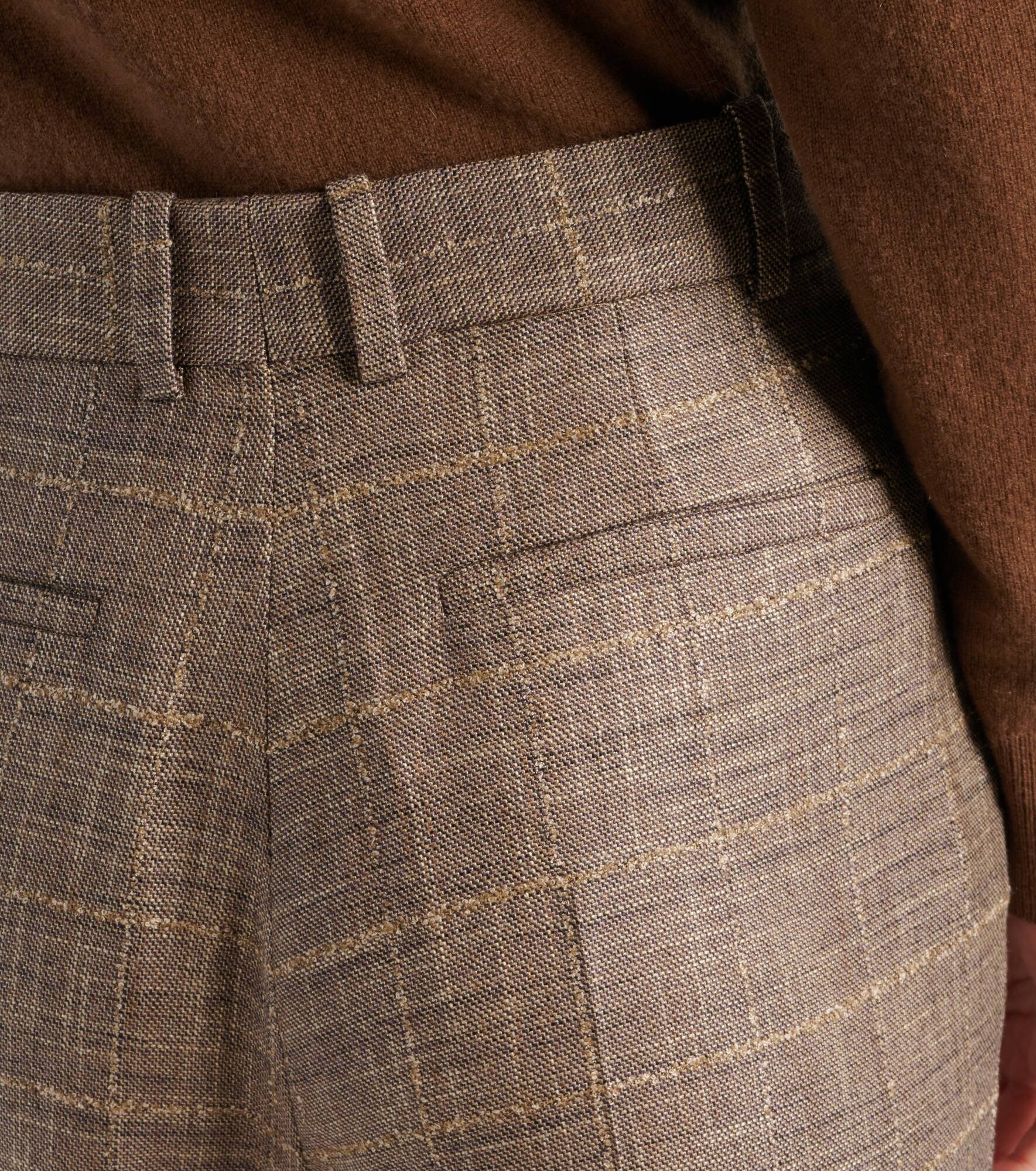 Stevens wool-blend flared pants - 5